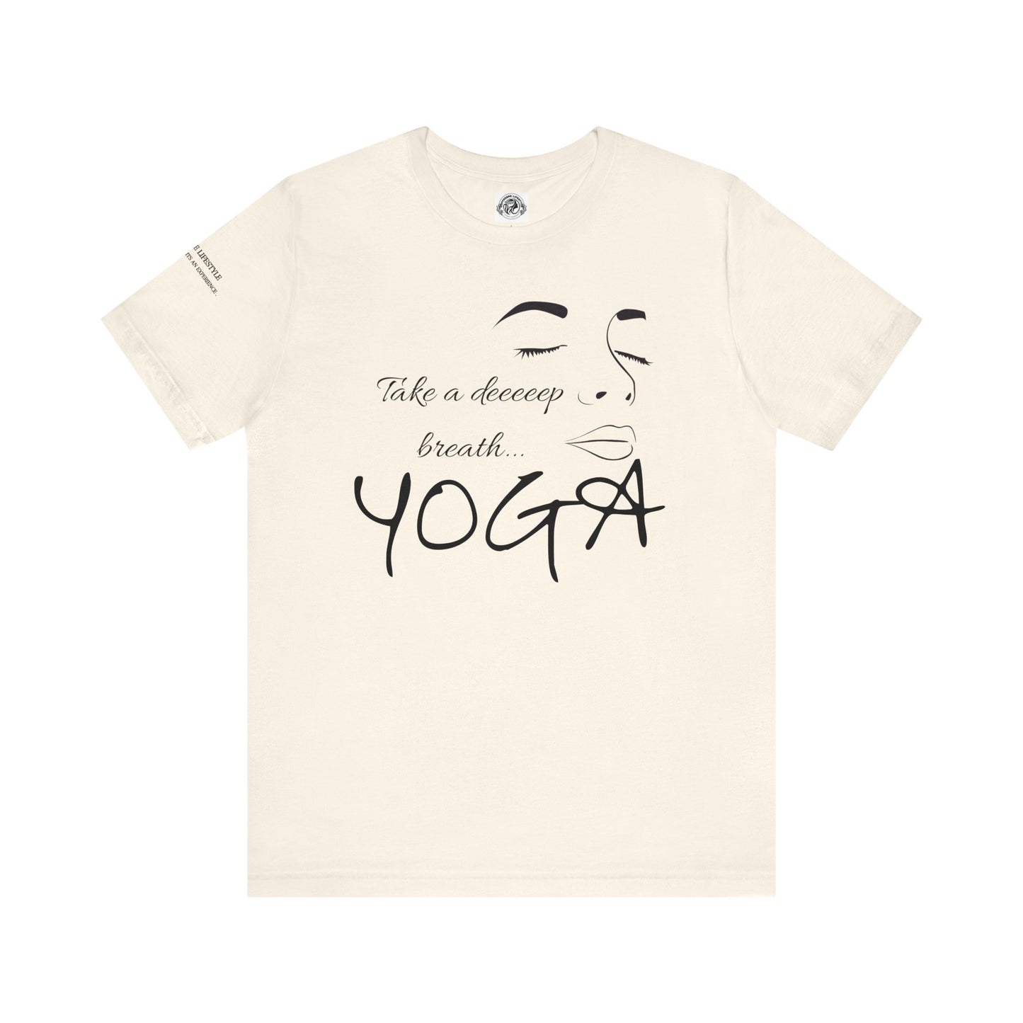 Take Deep Breath Yoga Workout T-Shirt- COFFEEBRE