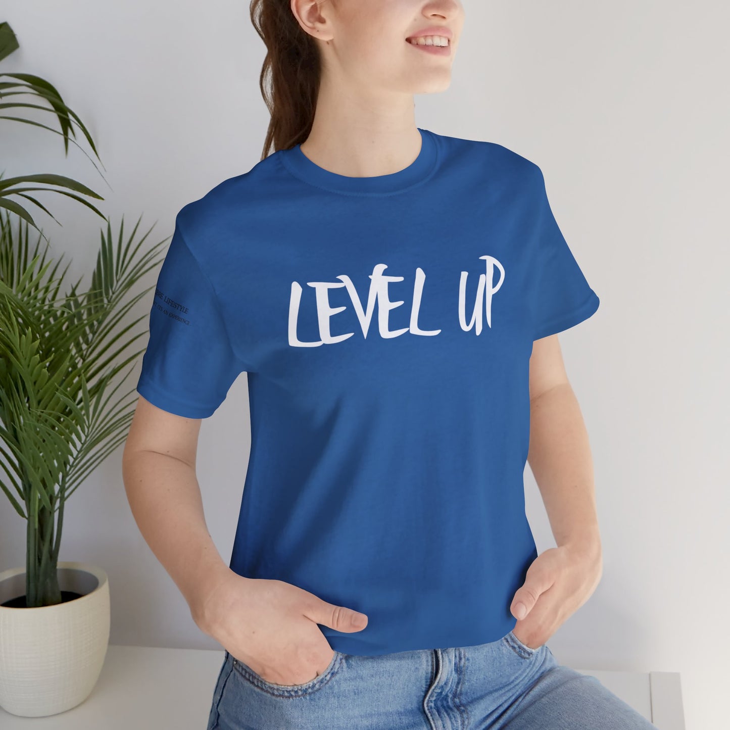 Fitness T-Shirt -  Level Up Workout Shirt