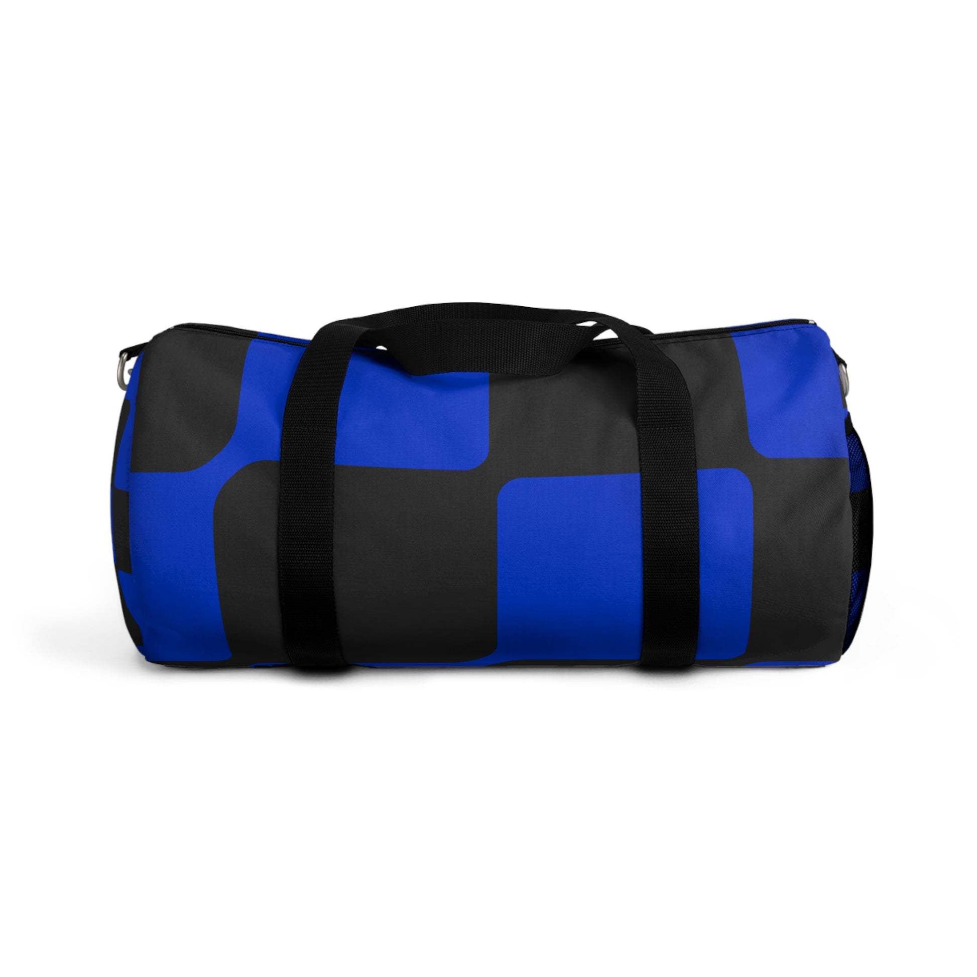 Blue Checkered Duffel Bag - COFFEEBRE