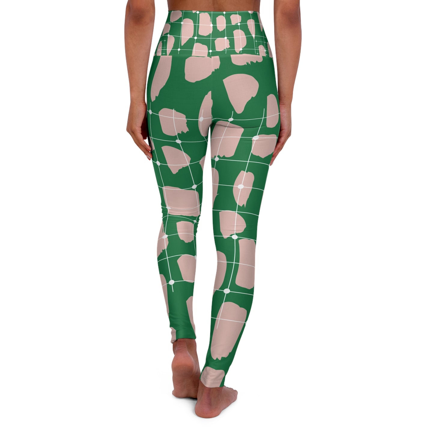 Green  Fitness  - COFFEEBREHigh Waisted Yoga Leggings