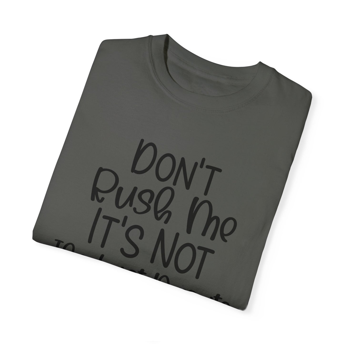 Don't Push Me Fitness T-shirt