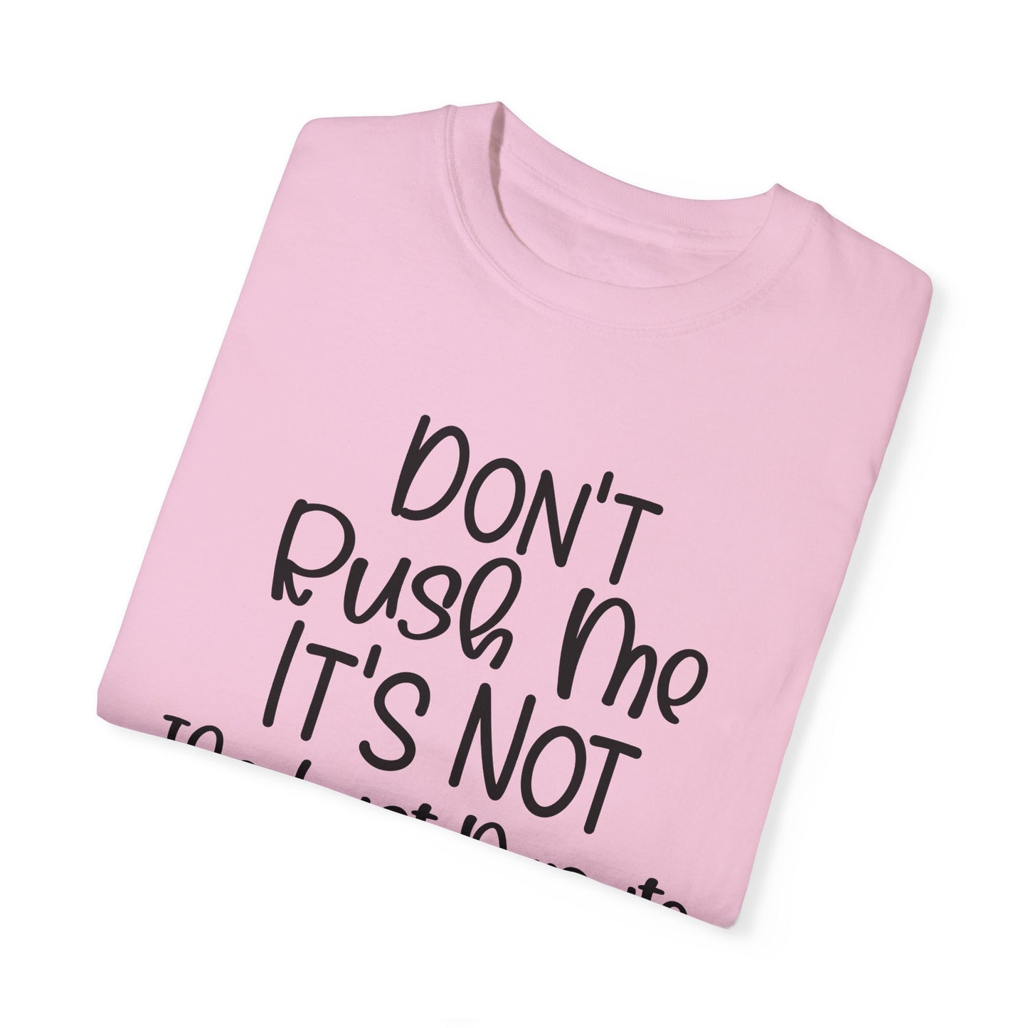 Don't Push Me Fitness T-shirt