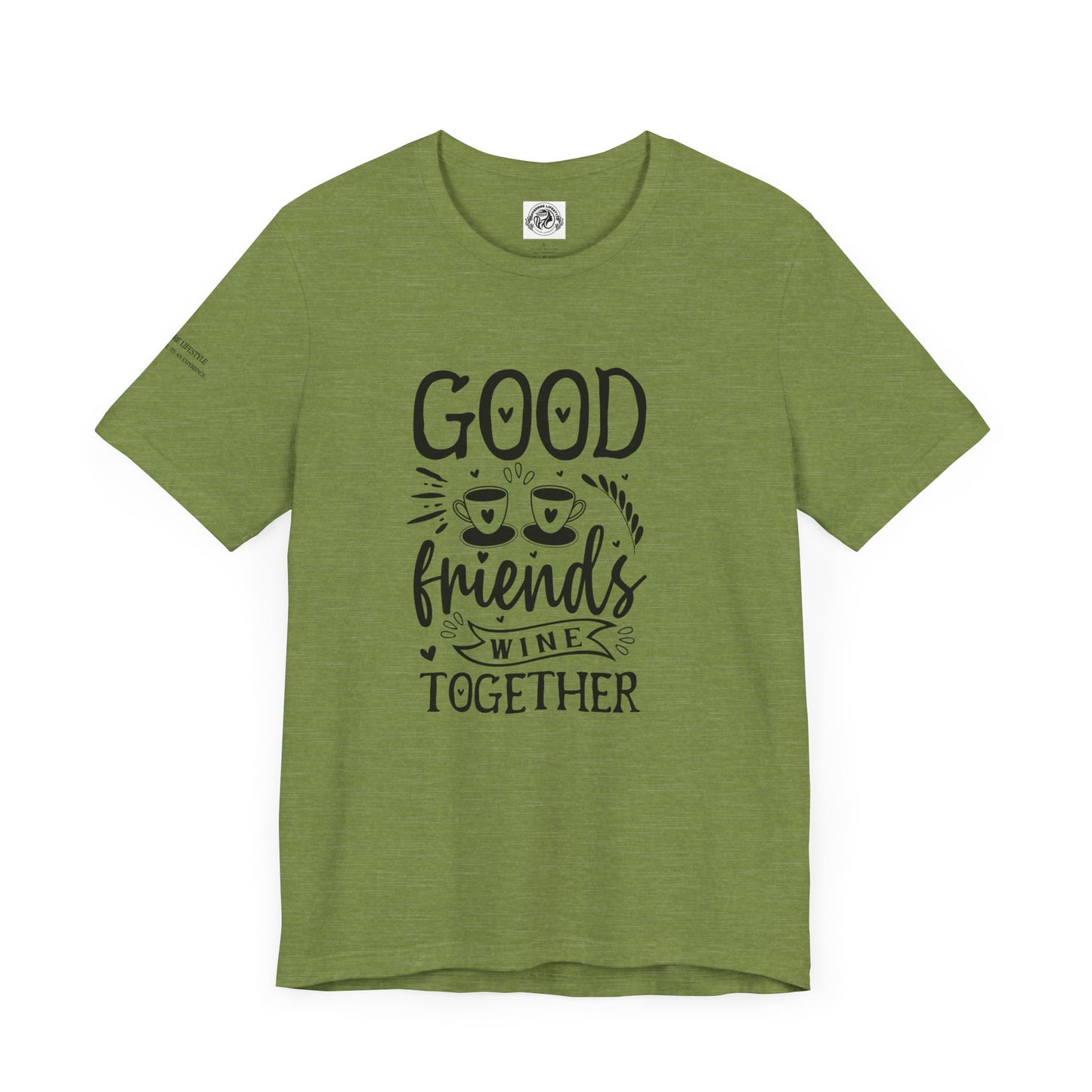 Fitness T-Shirt -Good Friends Workout Shirt