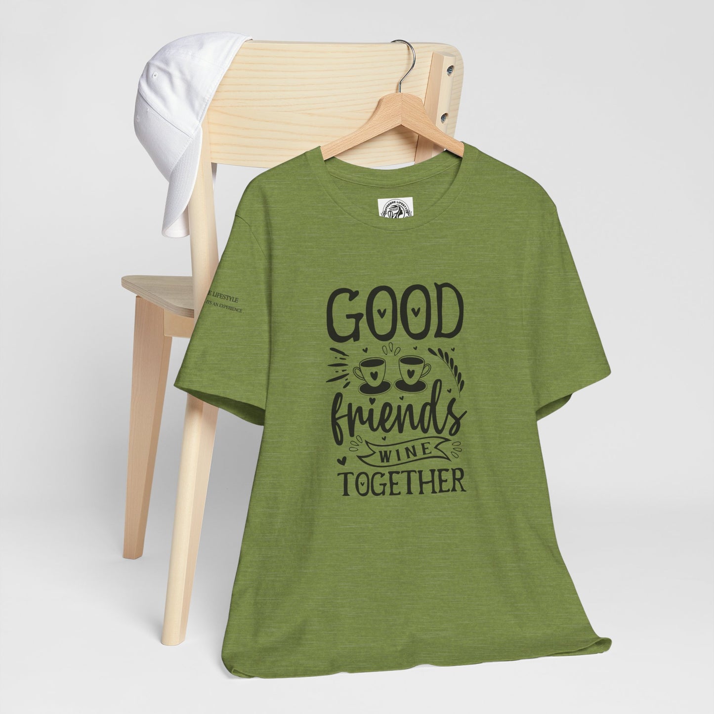 Fitness T-Shirt -Good Friends Workout Shirt