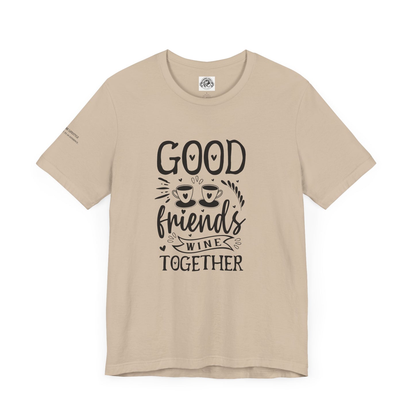 Fitness T-Shirt -Good Friends Workout Shirt