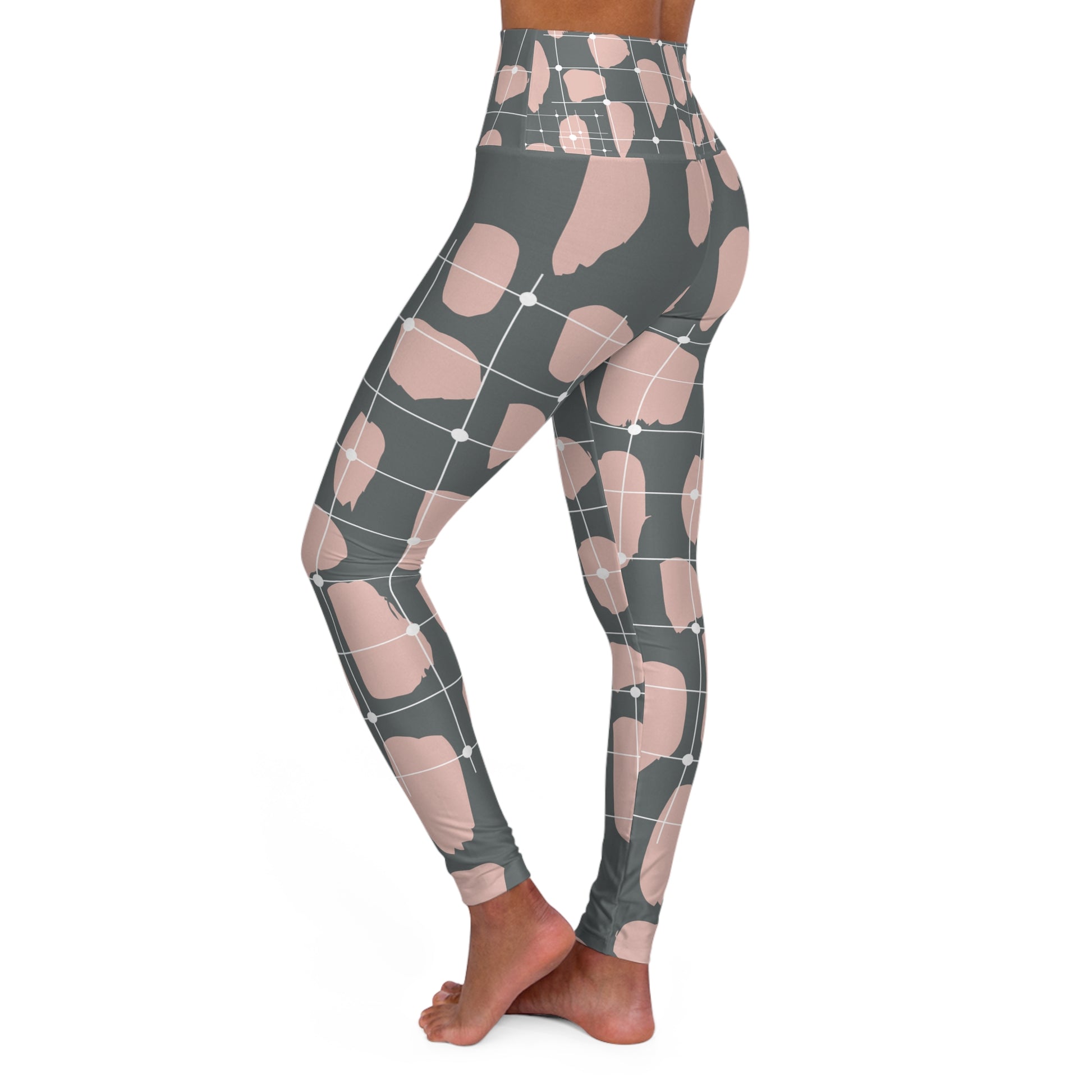 High Waisted Fitness Yoga Leggings - COFFEEBRE