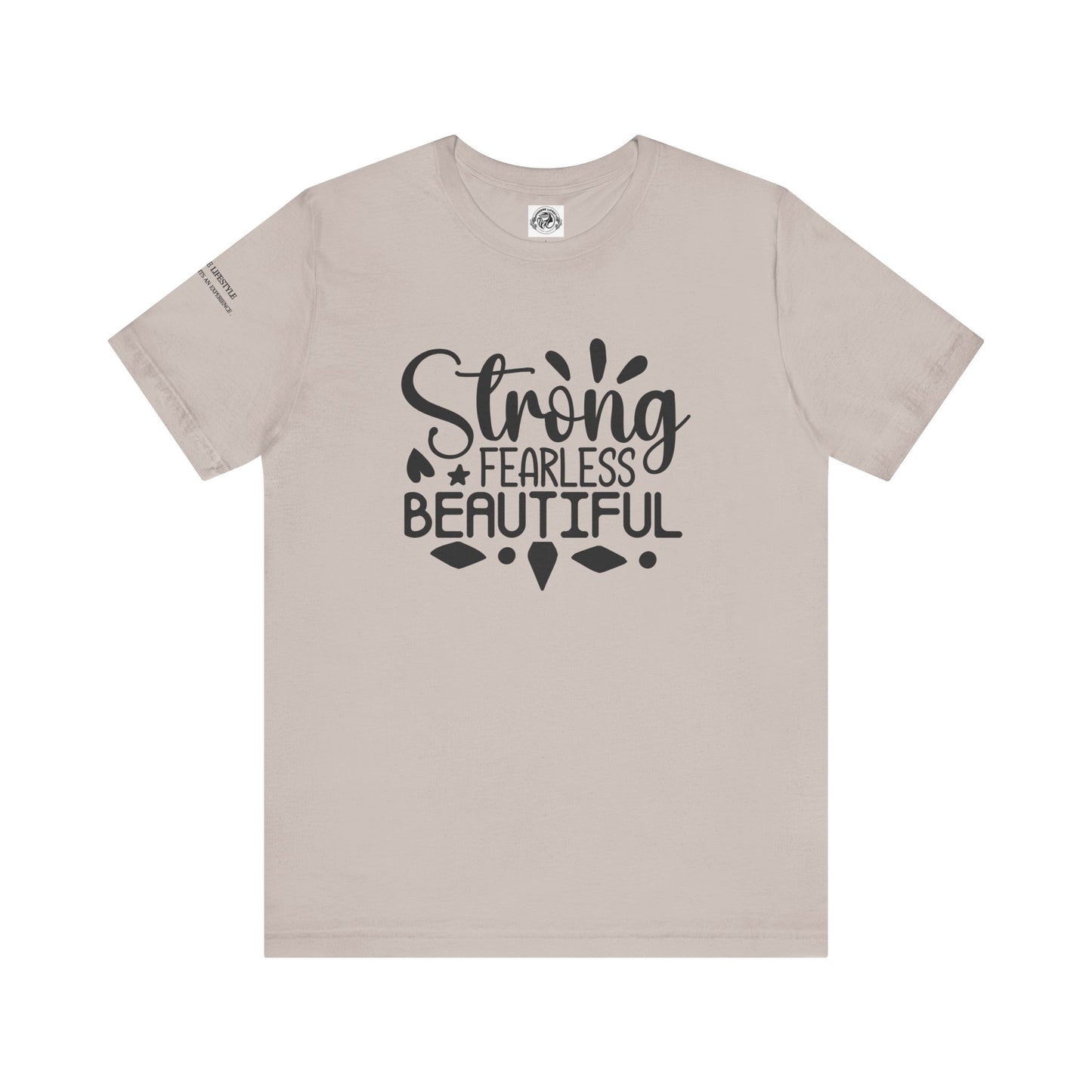 Strong Fearless Fitness Workout T-Shirt