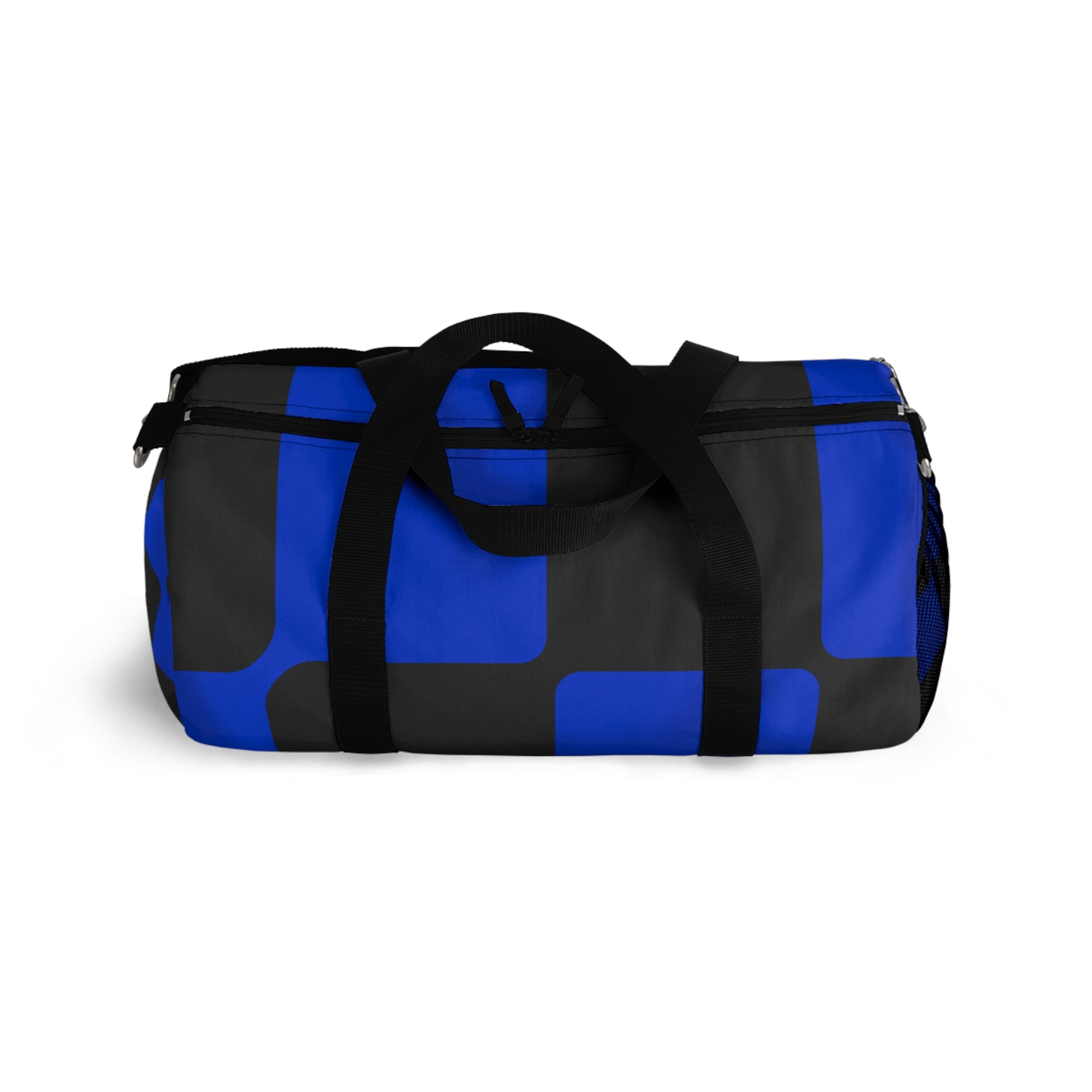 Blue Checkered Duffel Bag - COFFEEBRE