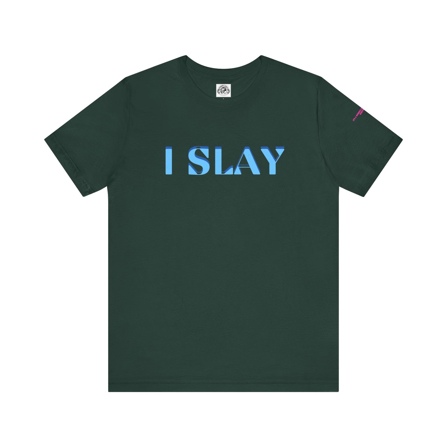 I Slay Yoga Workout T-Shirt - COFFEEBRE