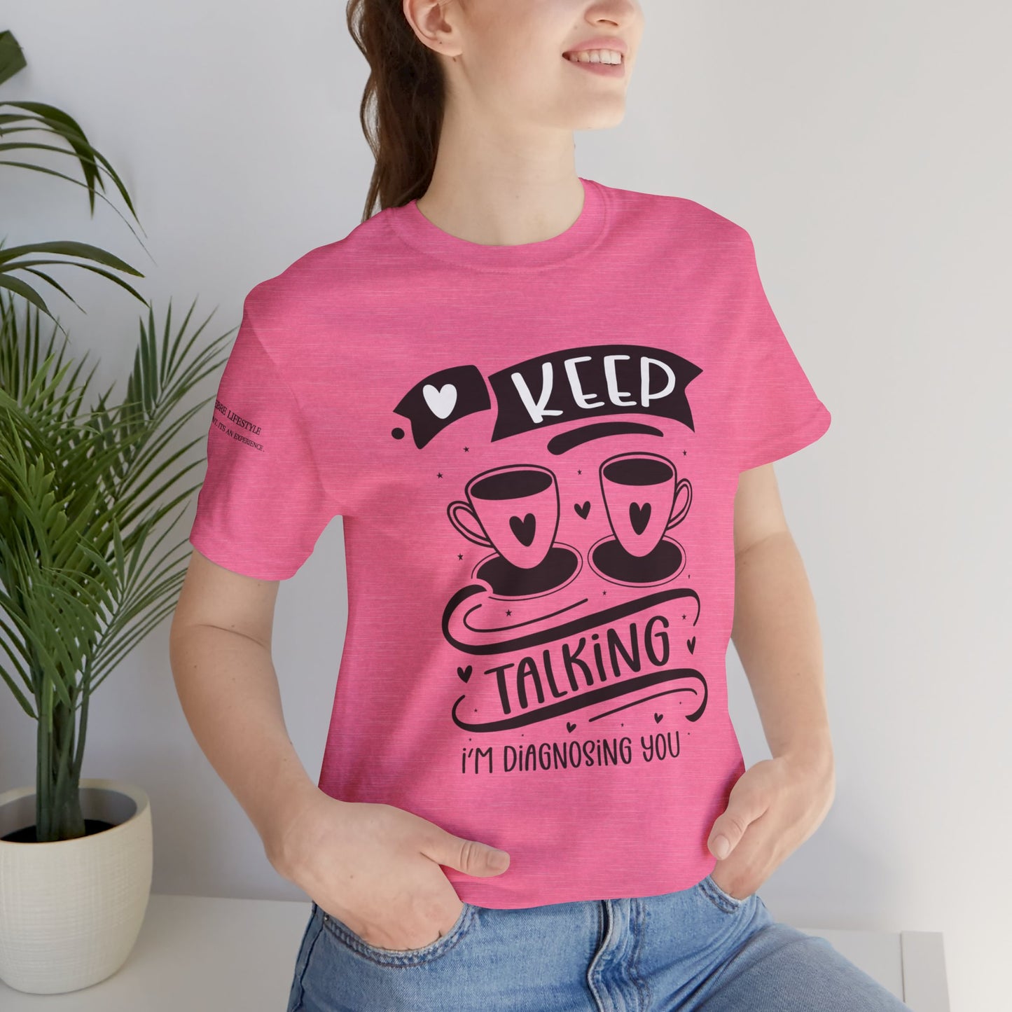 Fitness T-Shirt -  Keep Talking Workout Shirt