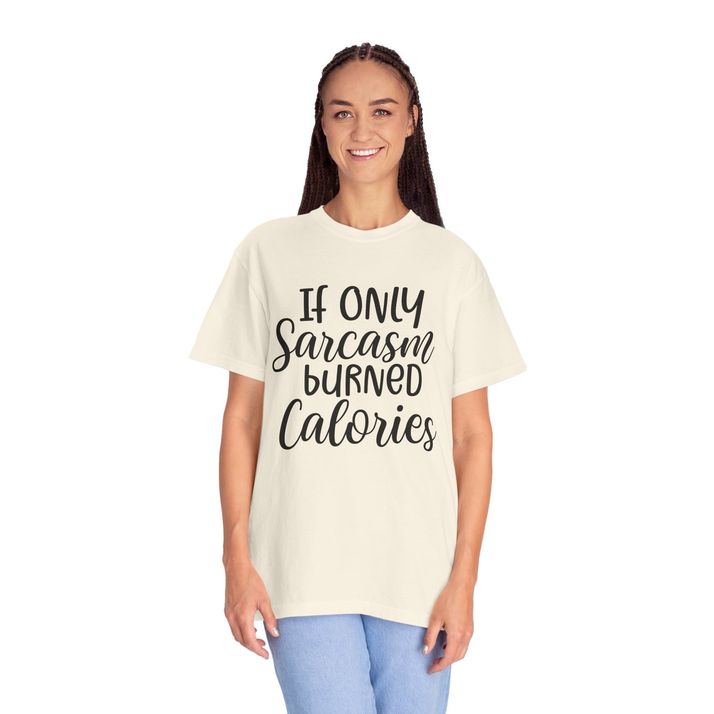 Only Sarcasm Fitness Workout T-shirt