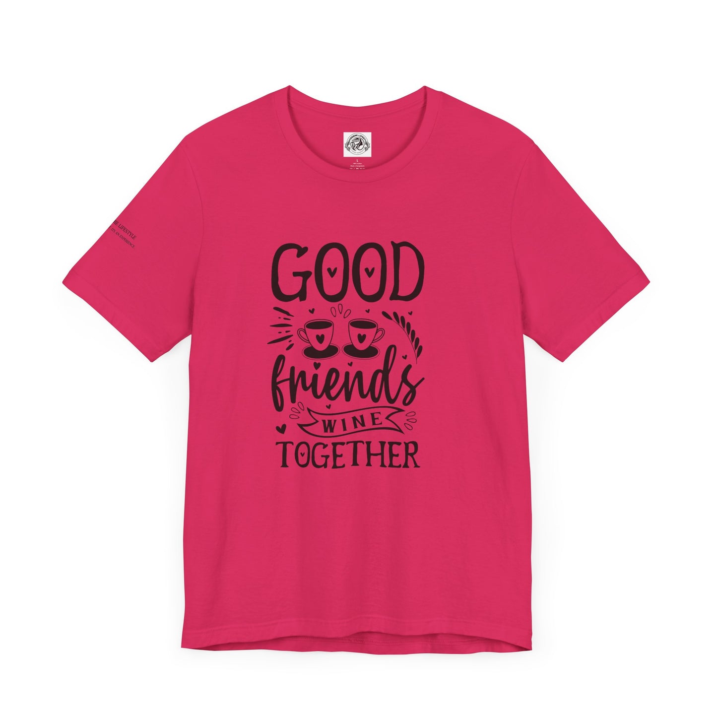 Fitness T-Shirt -Good Friends Workout Shirt