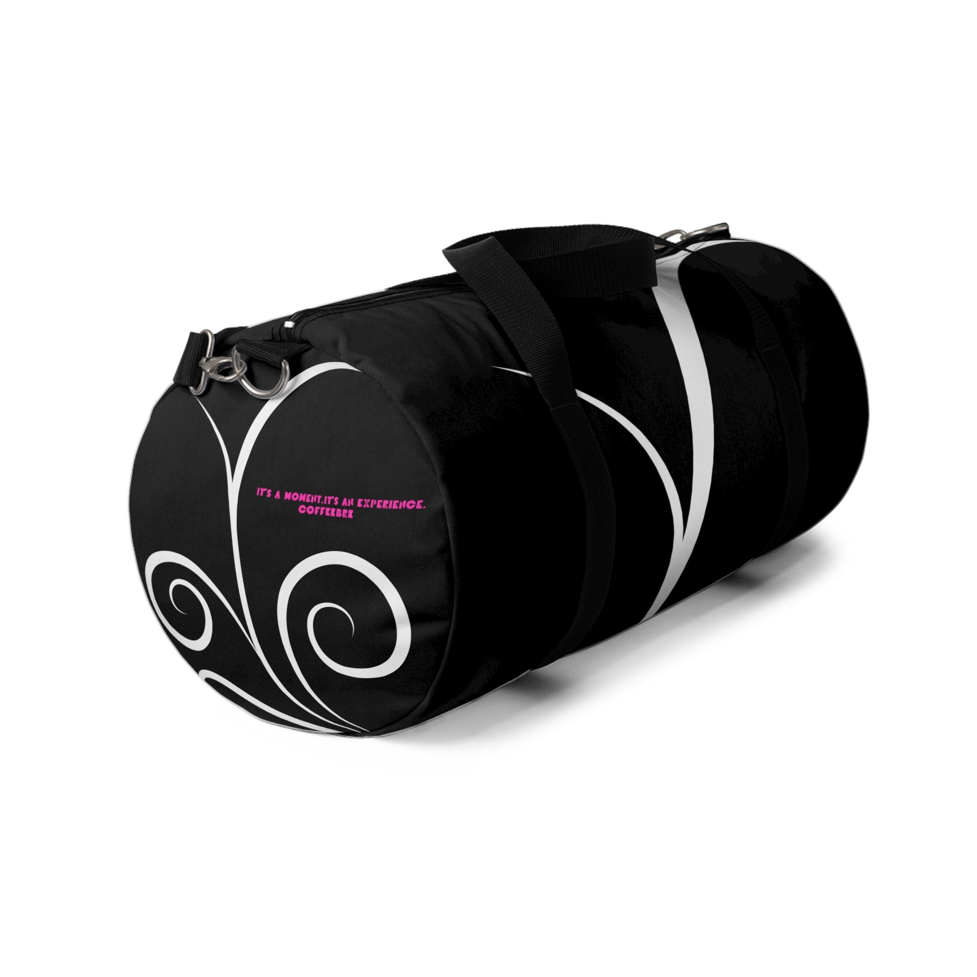 Black Sports Duffel Bag - COFFEEBRE