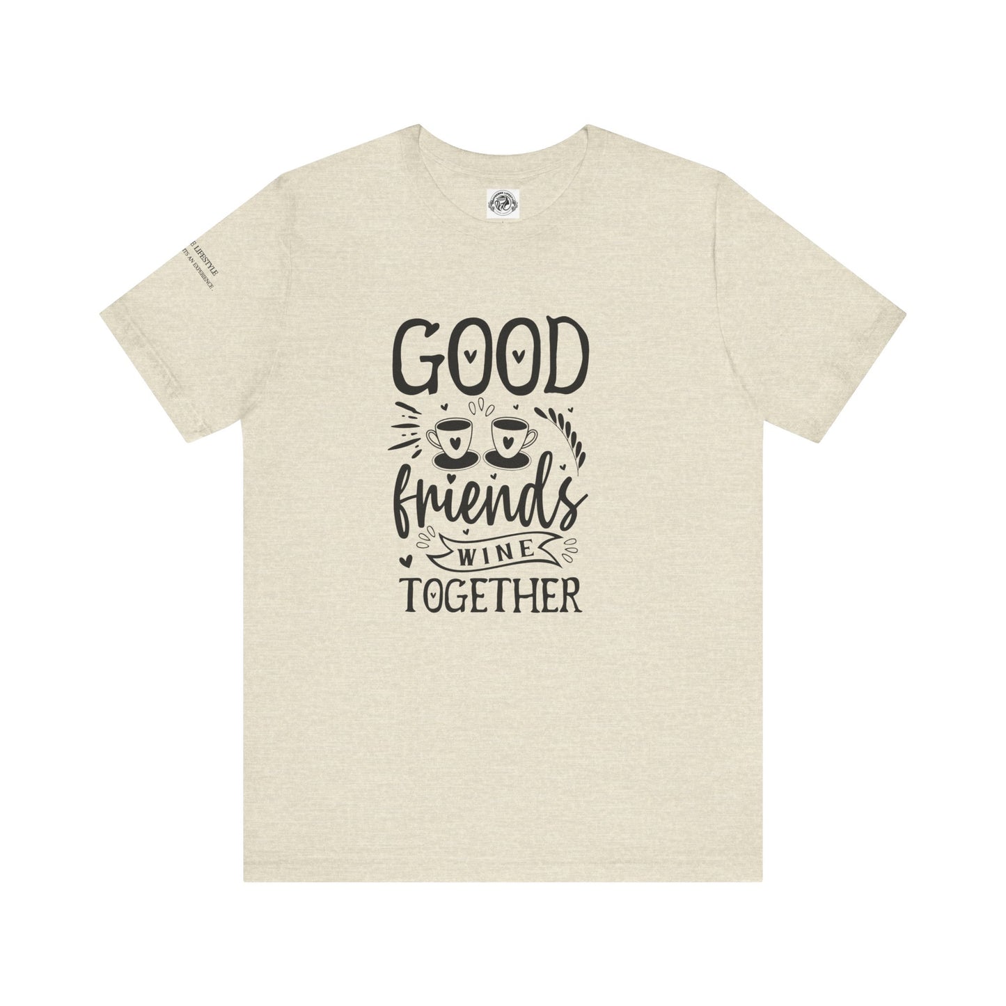 Fitness T-Shirt -Good Friends Workout Shirt