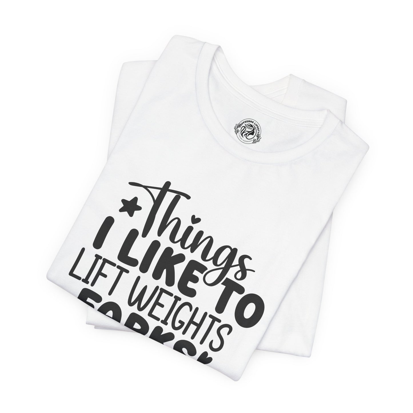 Things I Like Yoga Workout T-Shirt - COFFEEBRE