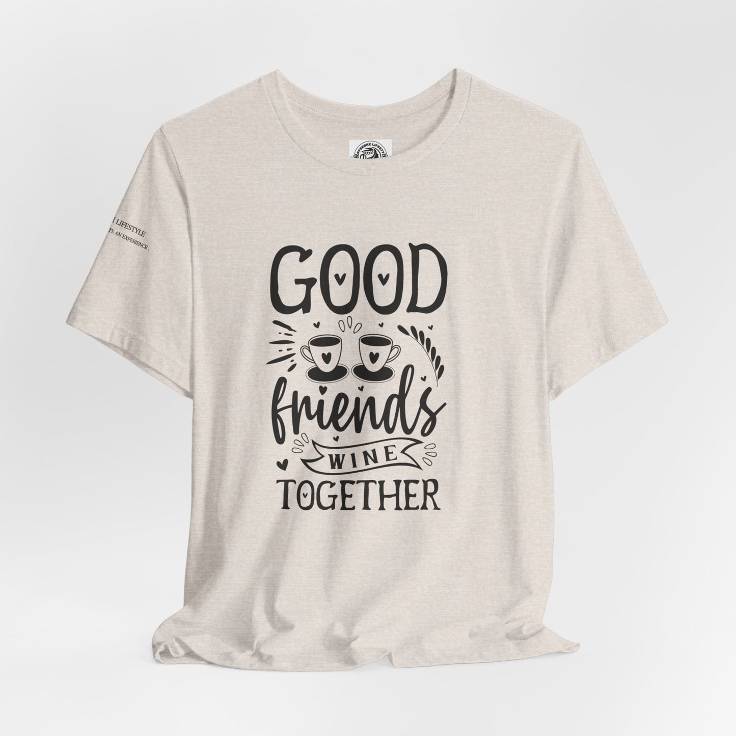 Fitness T-Shirt -Good Friends Workout Shirt