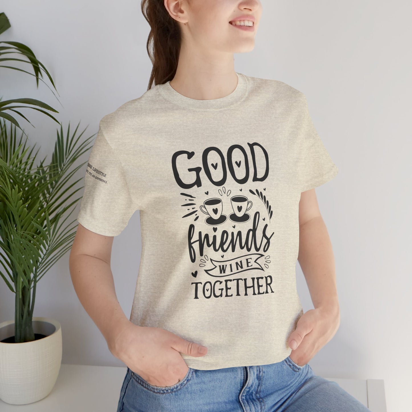 Fitness T-Shirt -Good Friends Workout Shirt