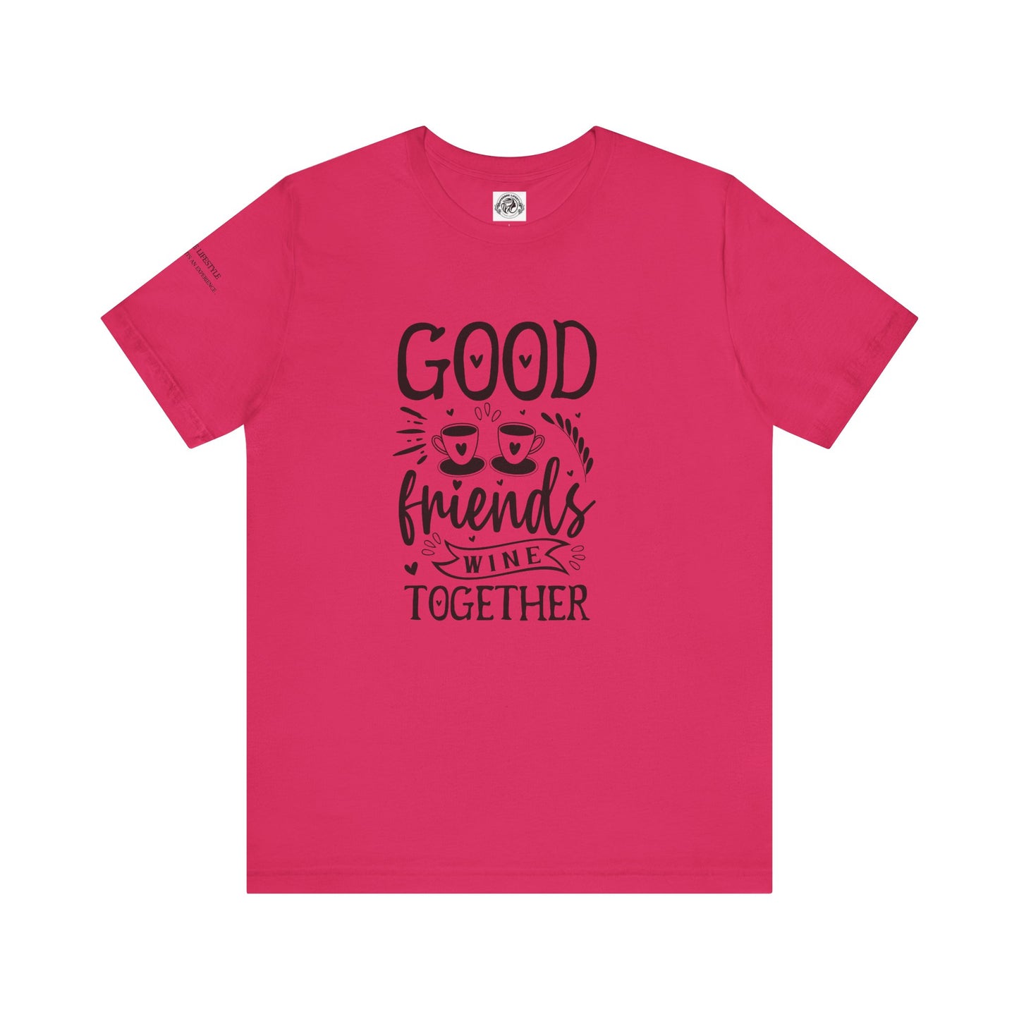 Fitness T-Shirt -Good Friends Workout Shirt