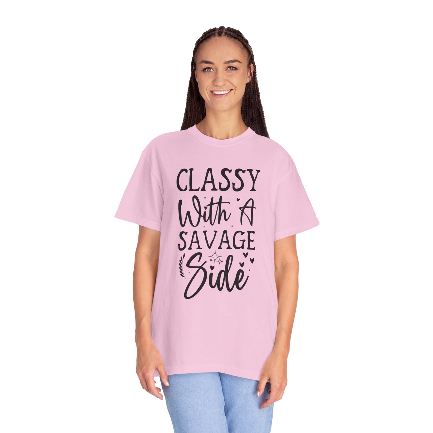 Class With Savage Side Athleisure T-shirt