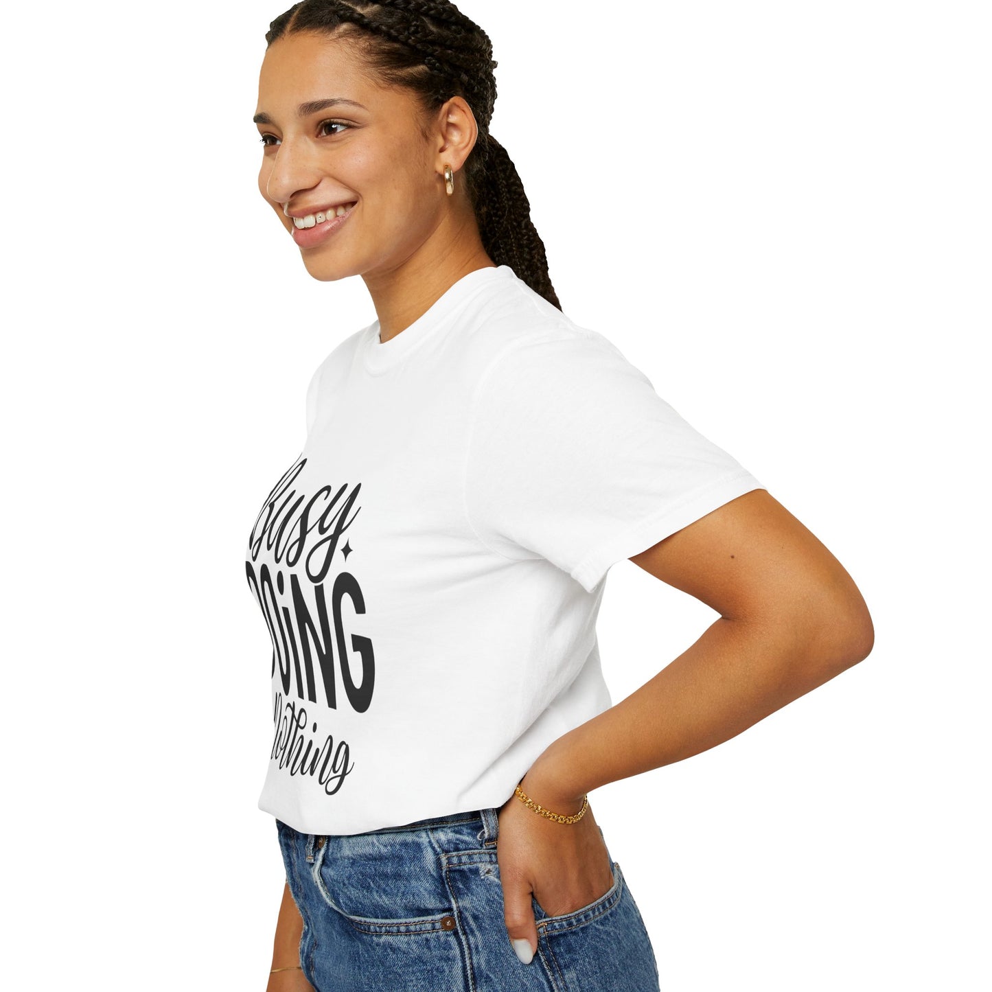 Busy Doing Nothing Fitness T-shirt