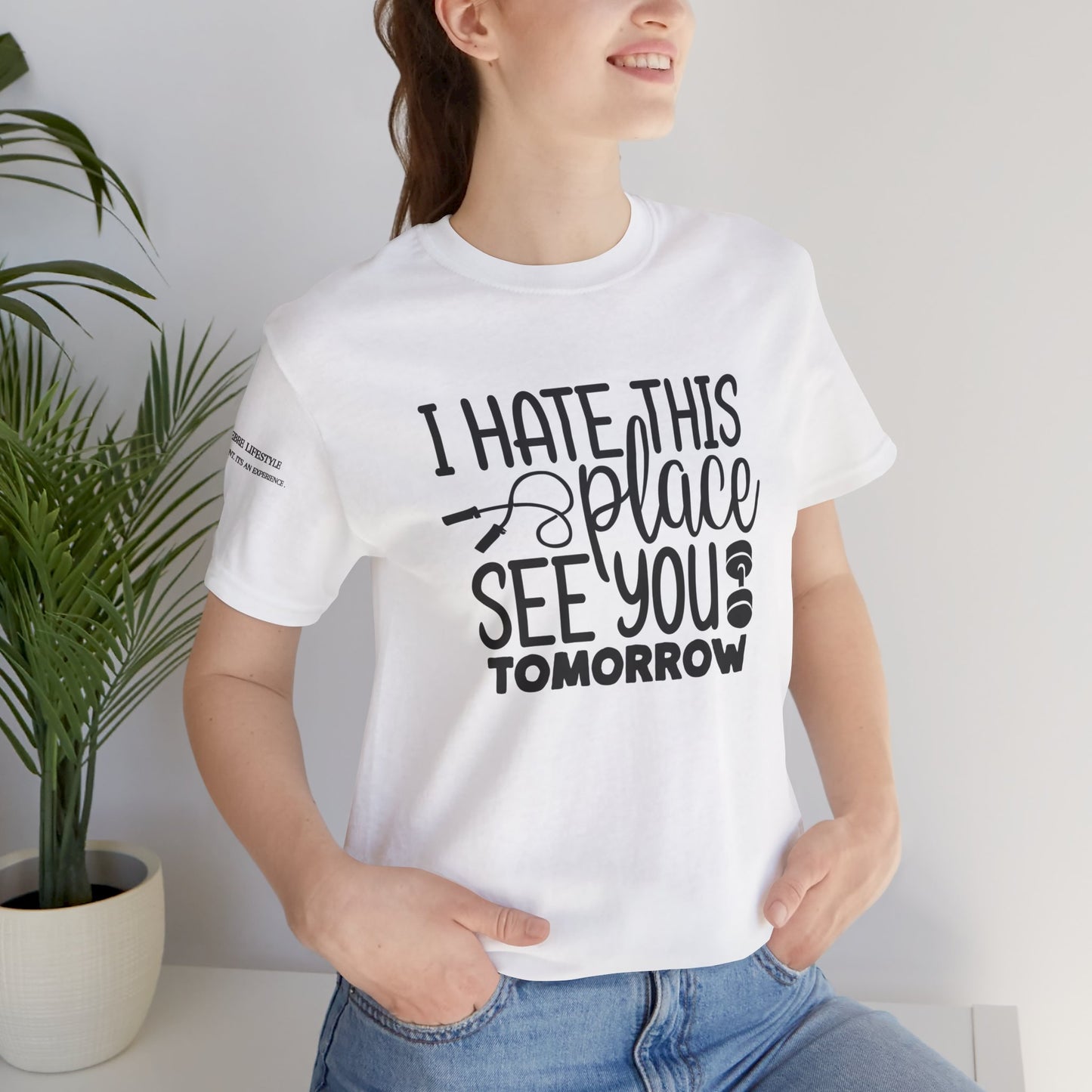 I hate This Unisex Jersey Short Sleeve Tee