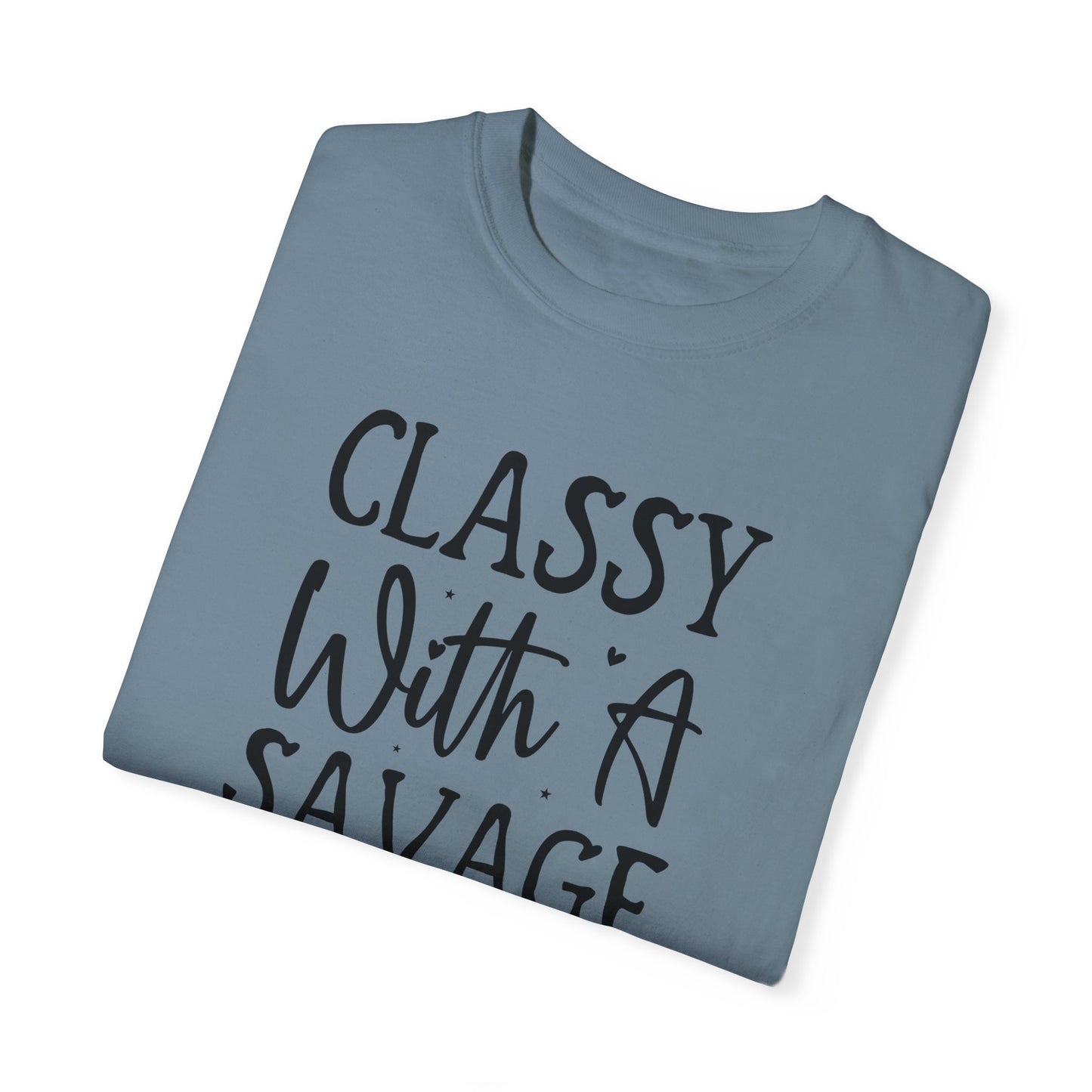 Class With Savage Side Athleisure T-shirt