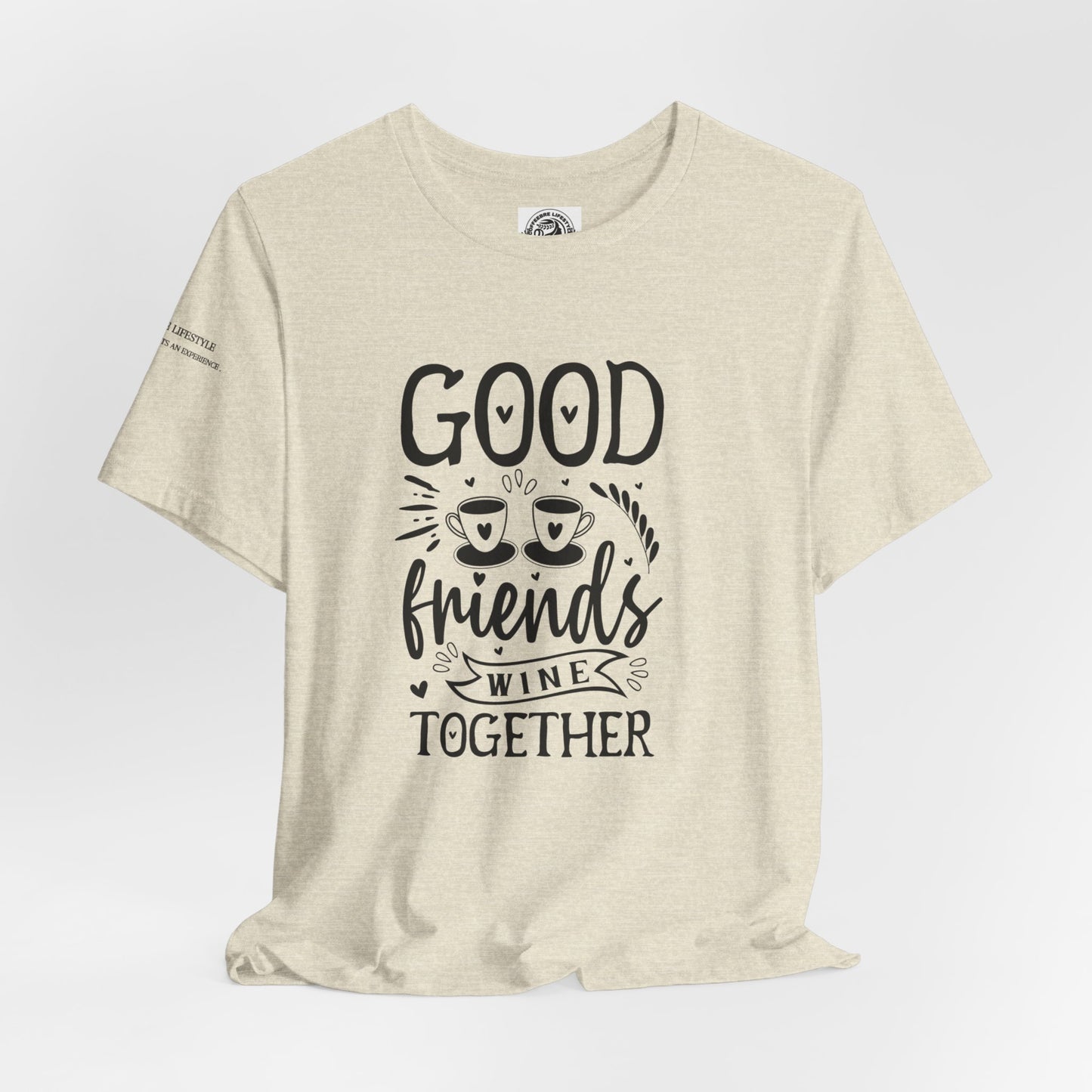 Fitness T-Shirt -Good Friends Workout Shirt