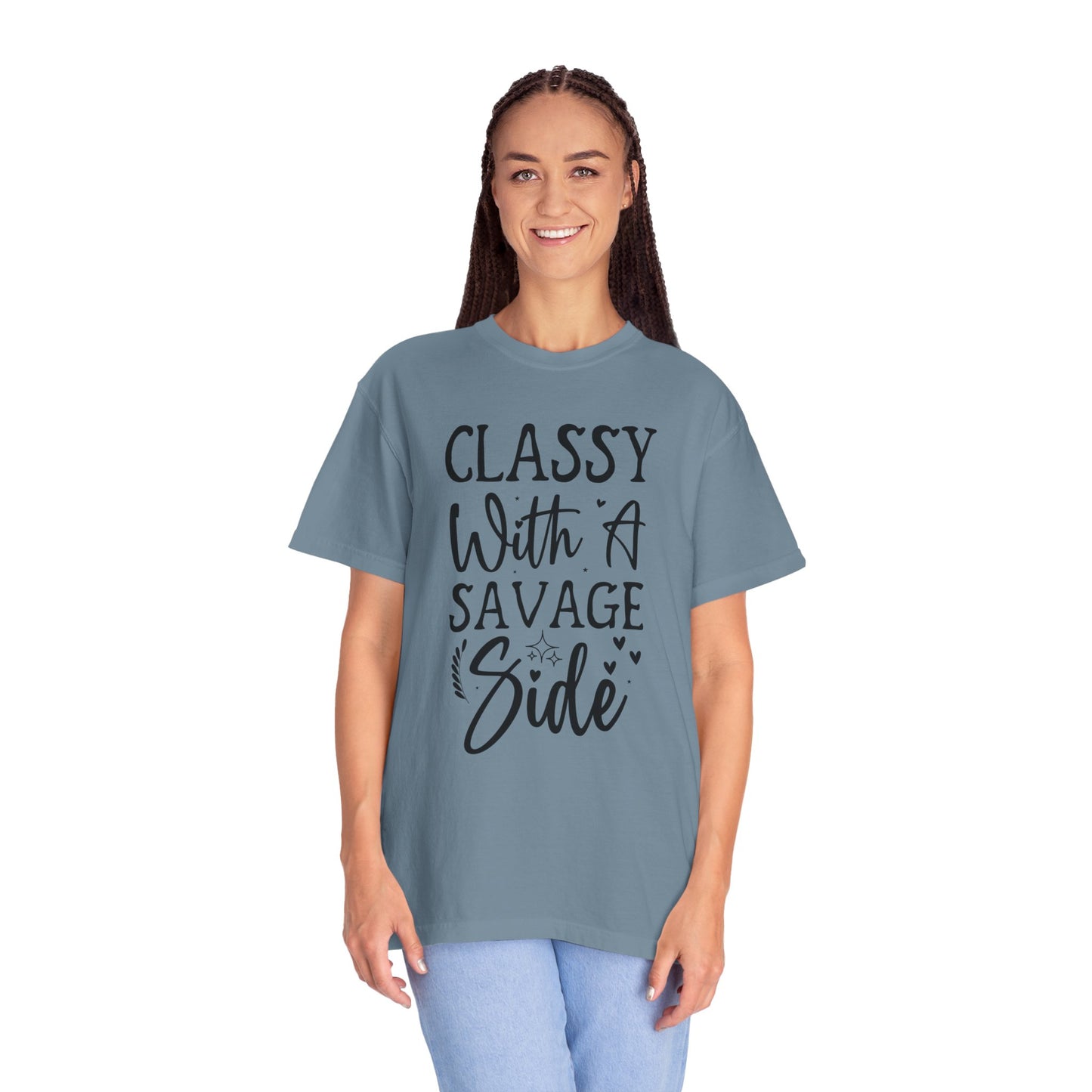 Class With Savage Side Athleisure T-shirt