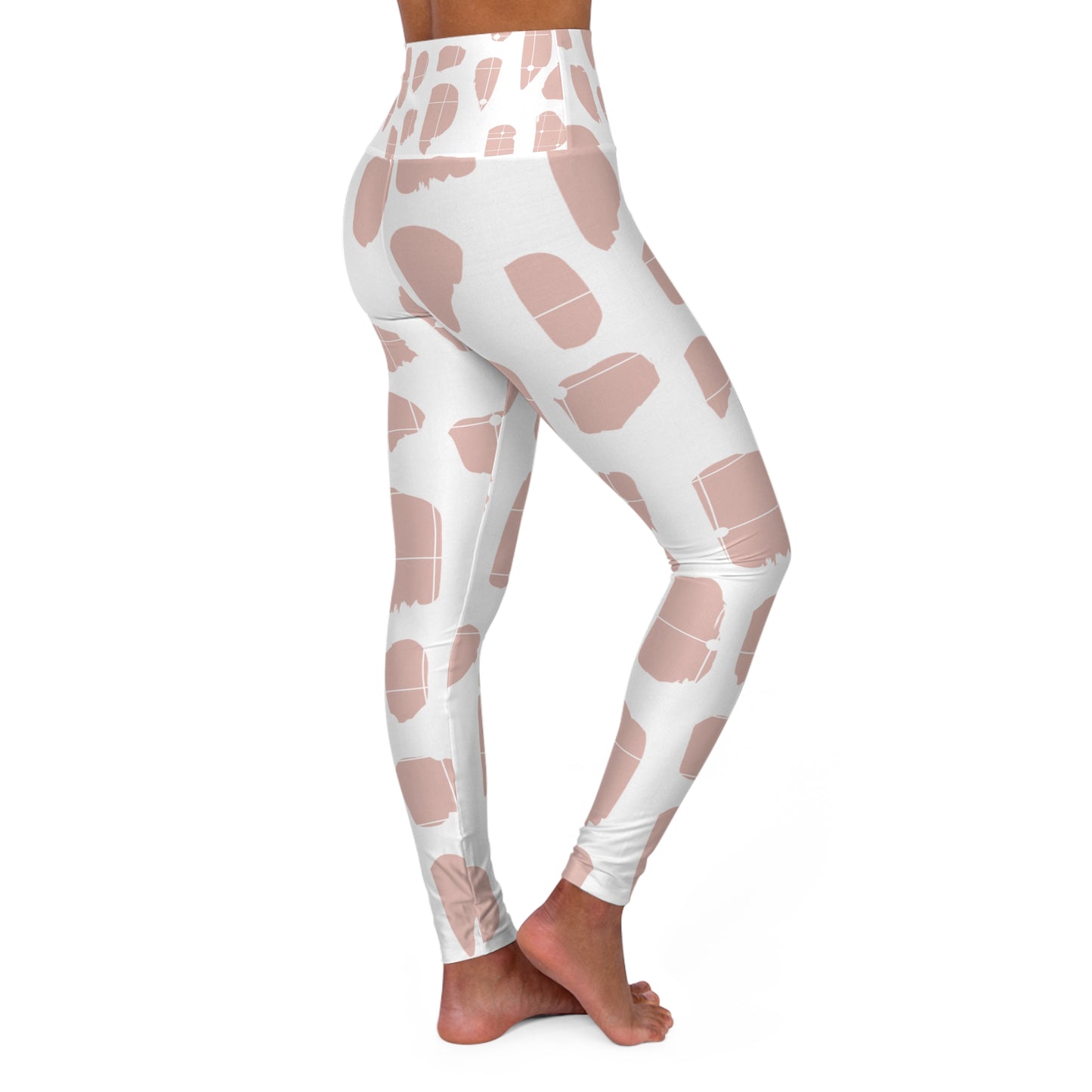 Fitness High Waisted Yoga Leggings - COFFEEBRE