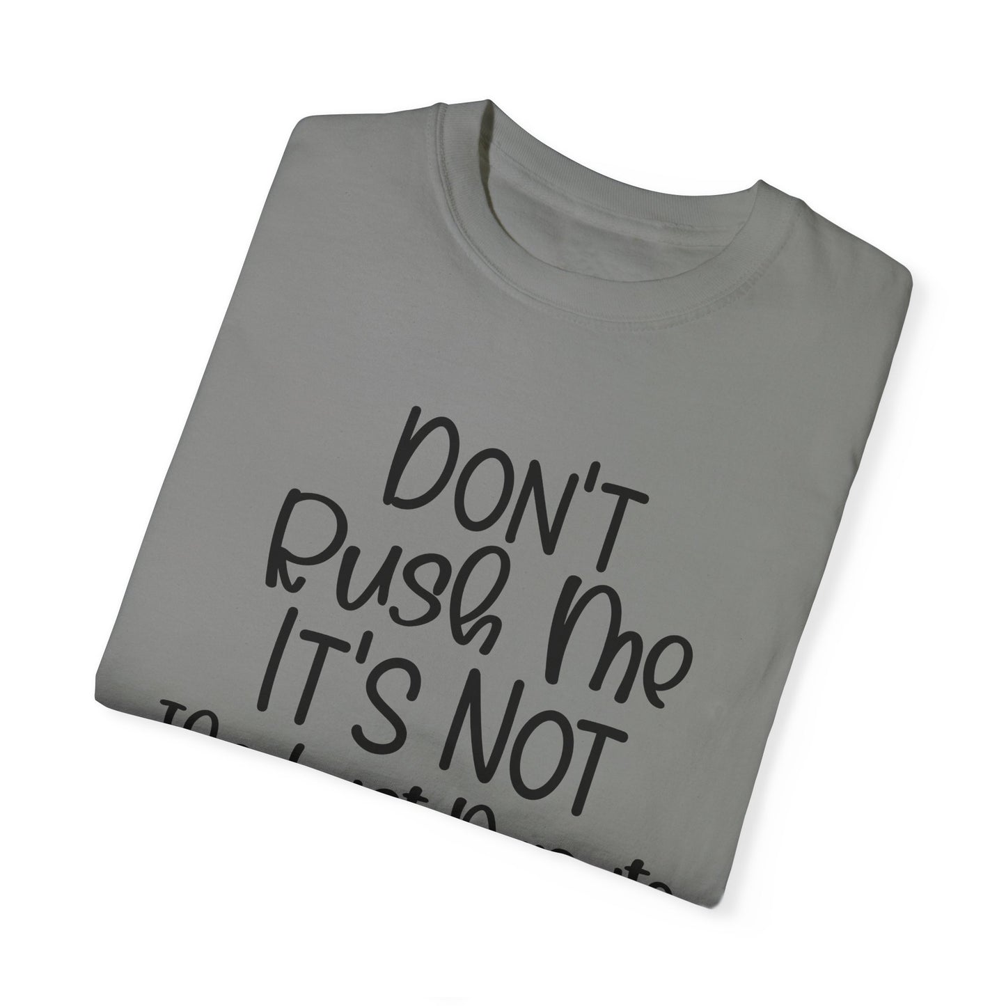 Don't Push Me Fitness T-shirt