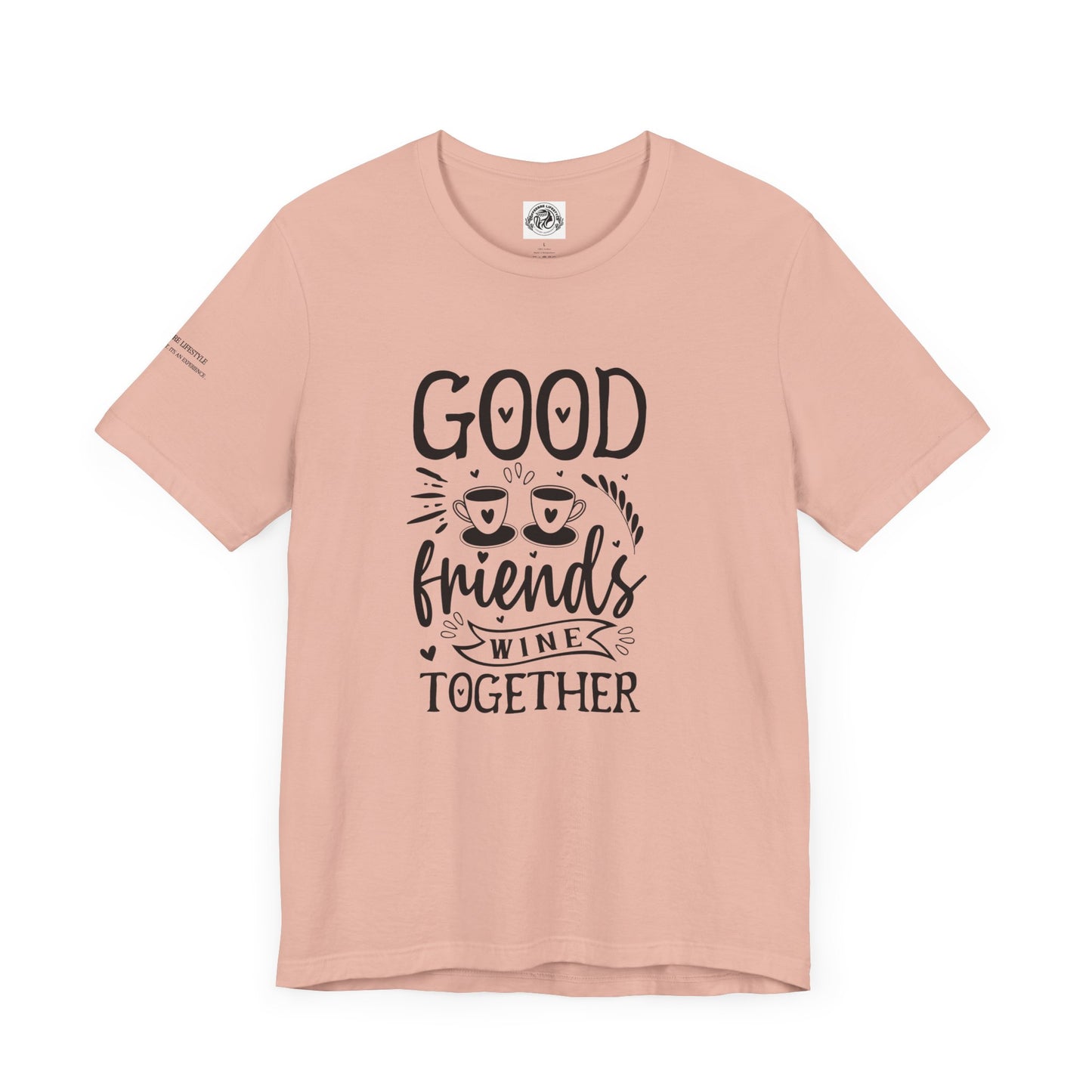 Fitness T-Shirt -Good Friends Workout Shirt