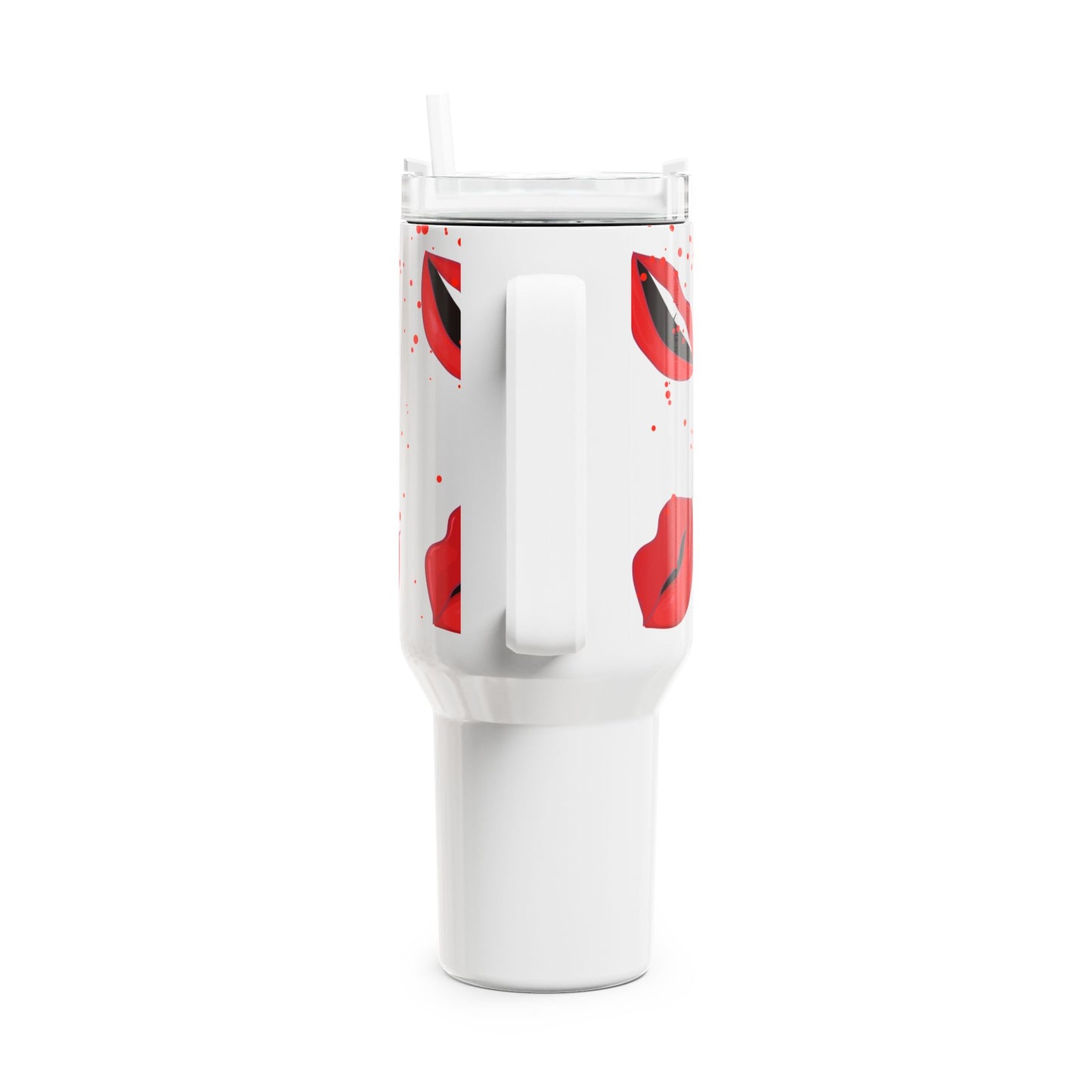 Gym Tumbler - Red Lips Design - COFFEEBRE