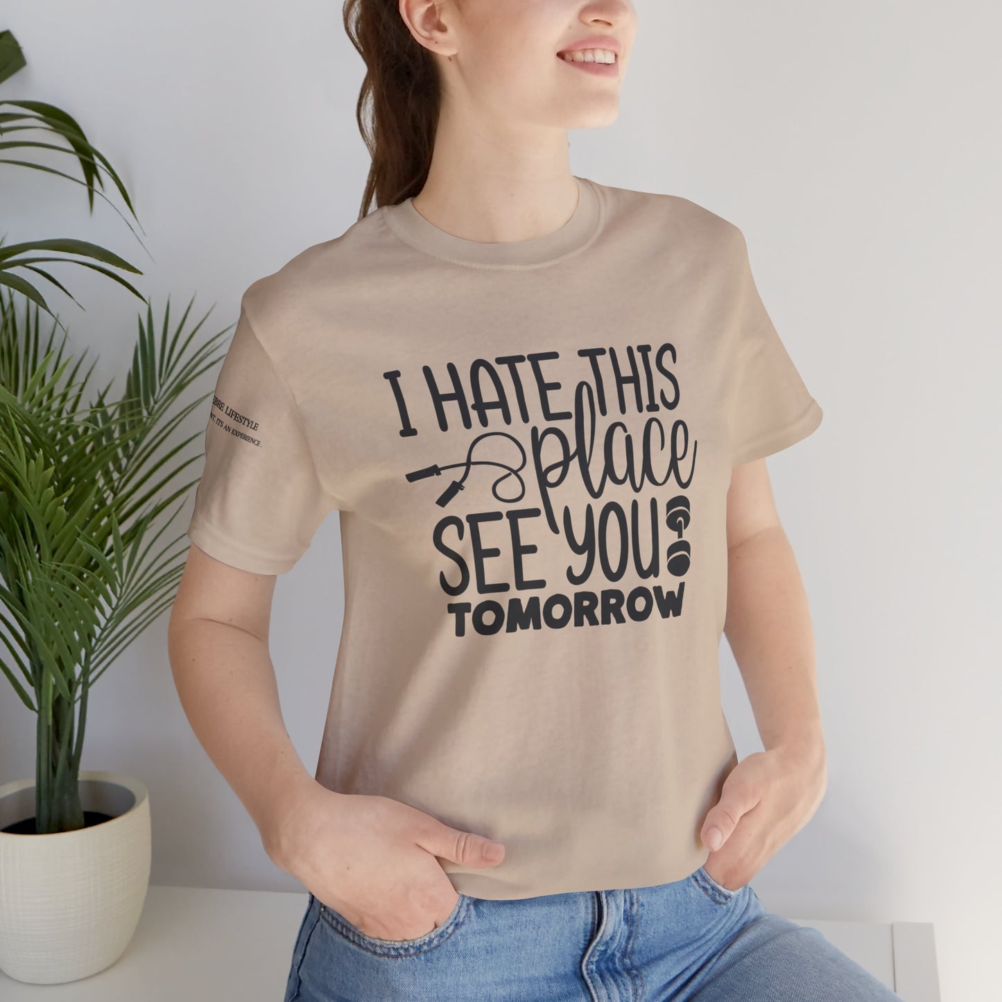 I hate This Unisex Jersey Short Sleeve Tee