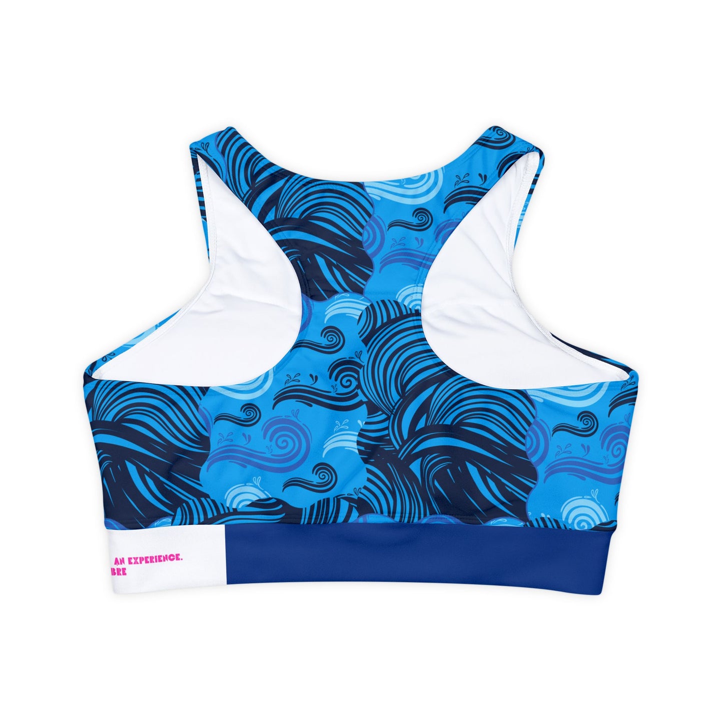 Ocean wave  Fitness Sports Bra - CPFFEEBRE