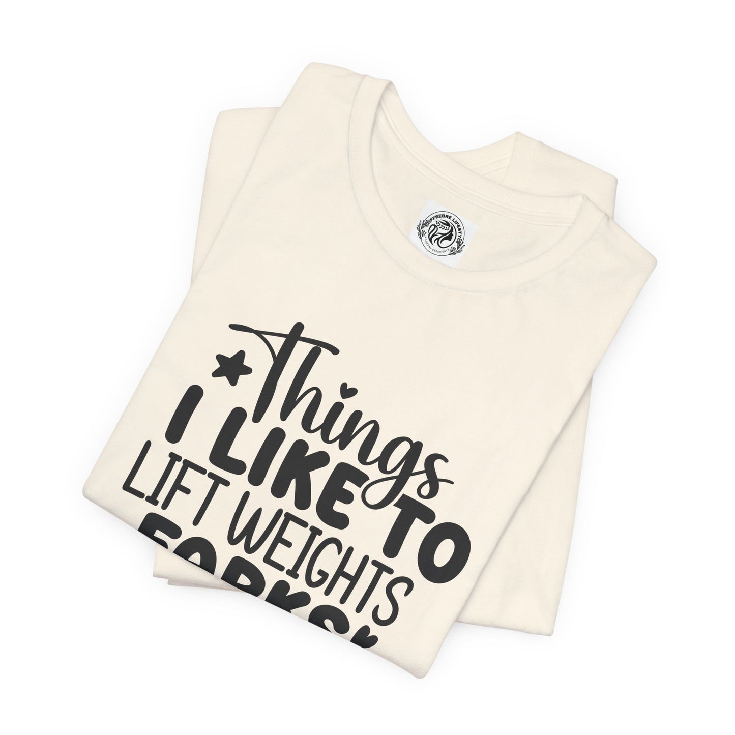 Things I Like Yoga Workout T-Shirt