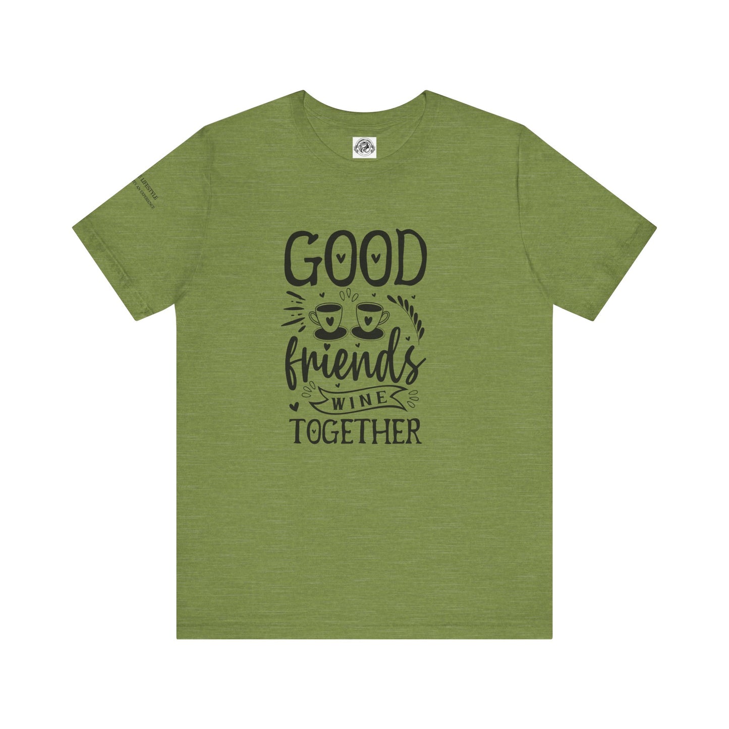 Fitness T-Shirt -Good Friends Workout Shirt