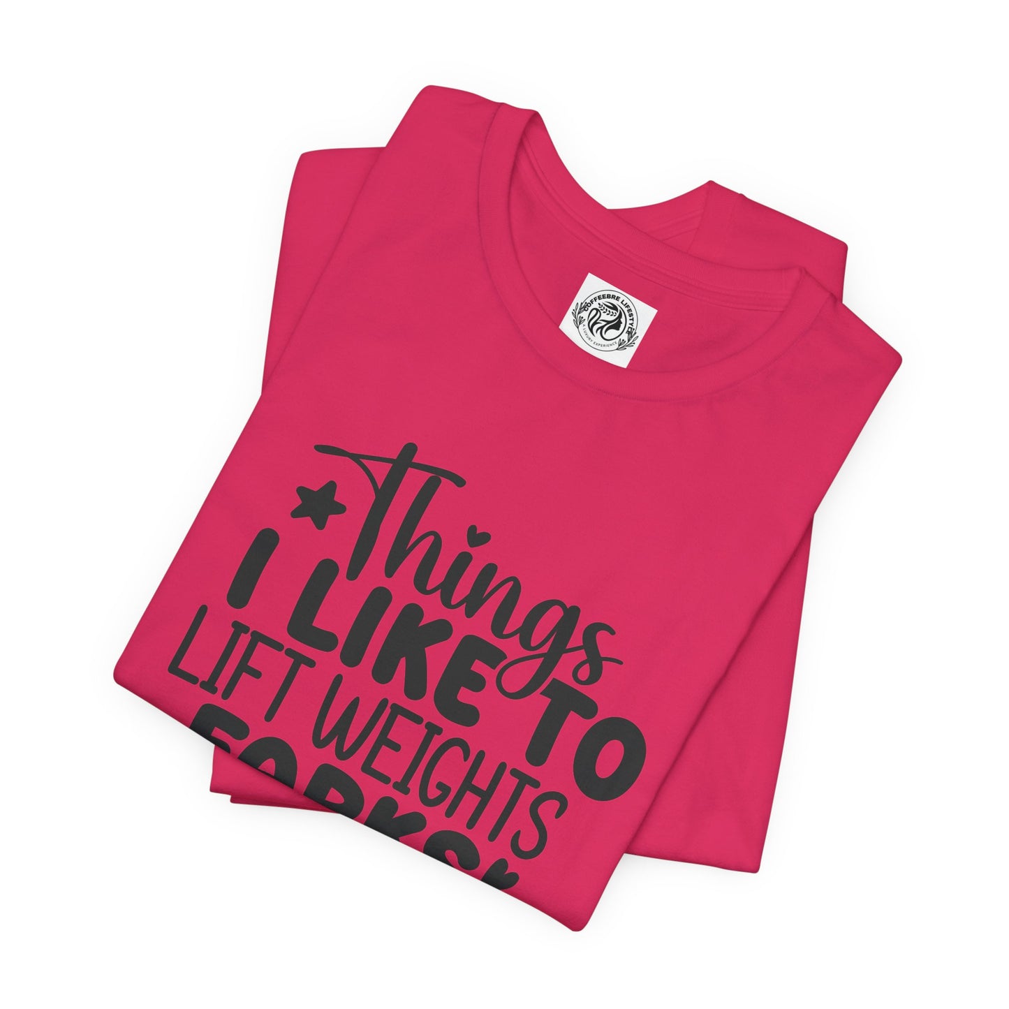 Things I Like Yoga Workout T-Shirt