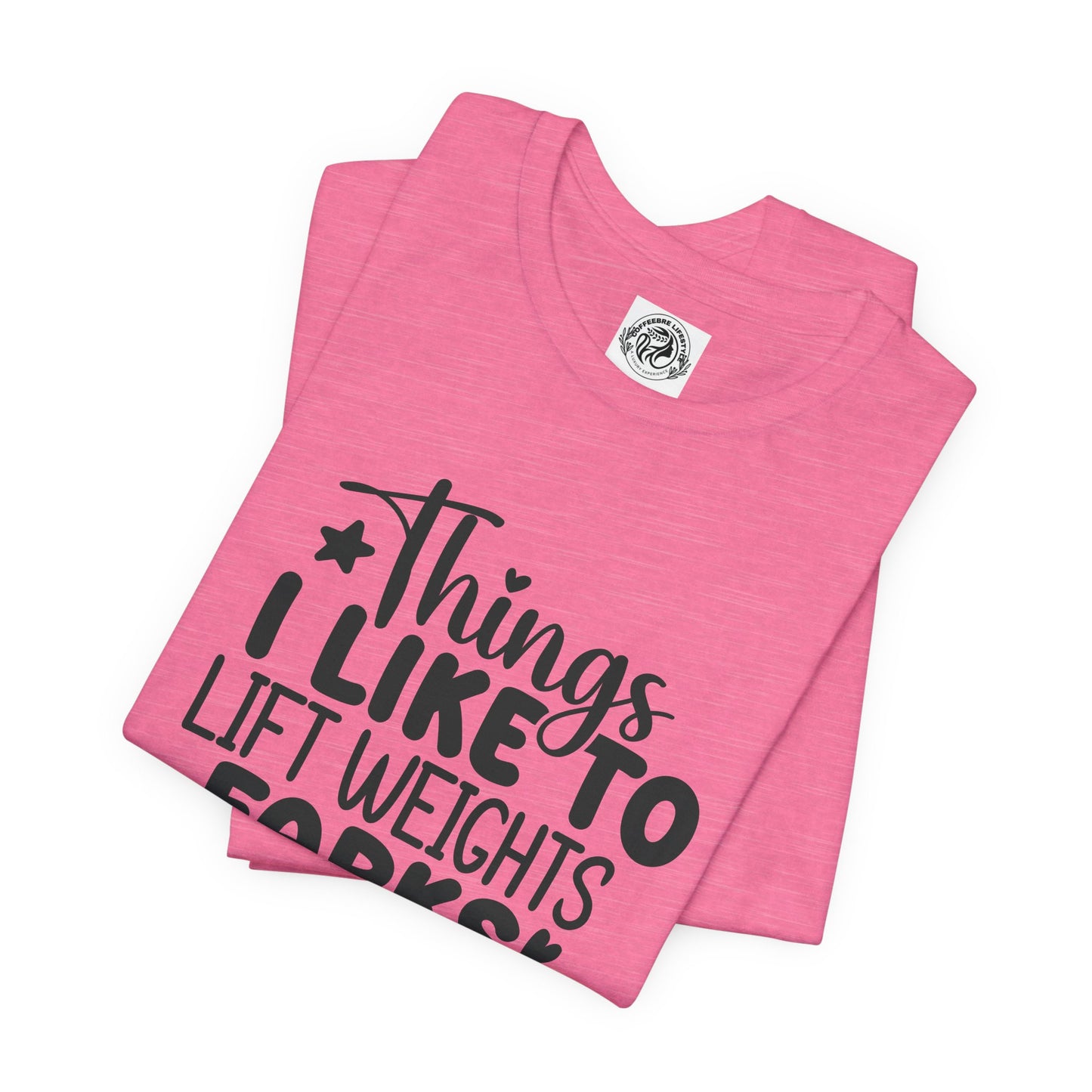 Things I Like Yoga Workout T-Shirt