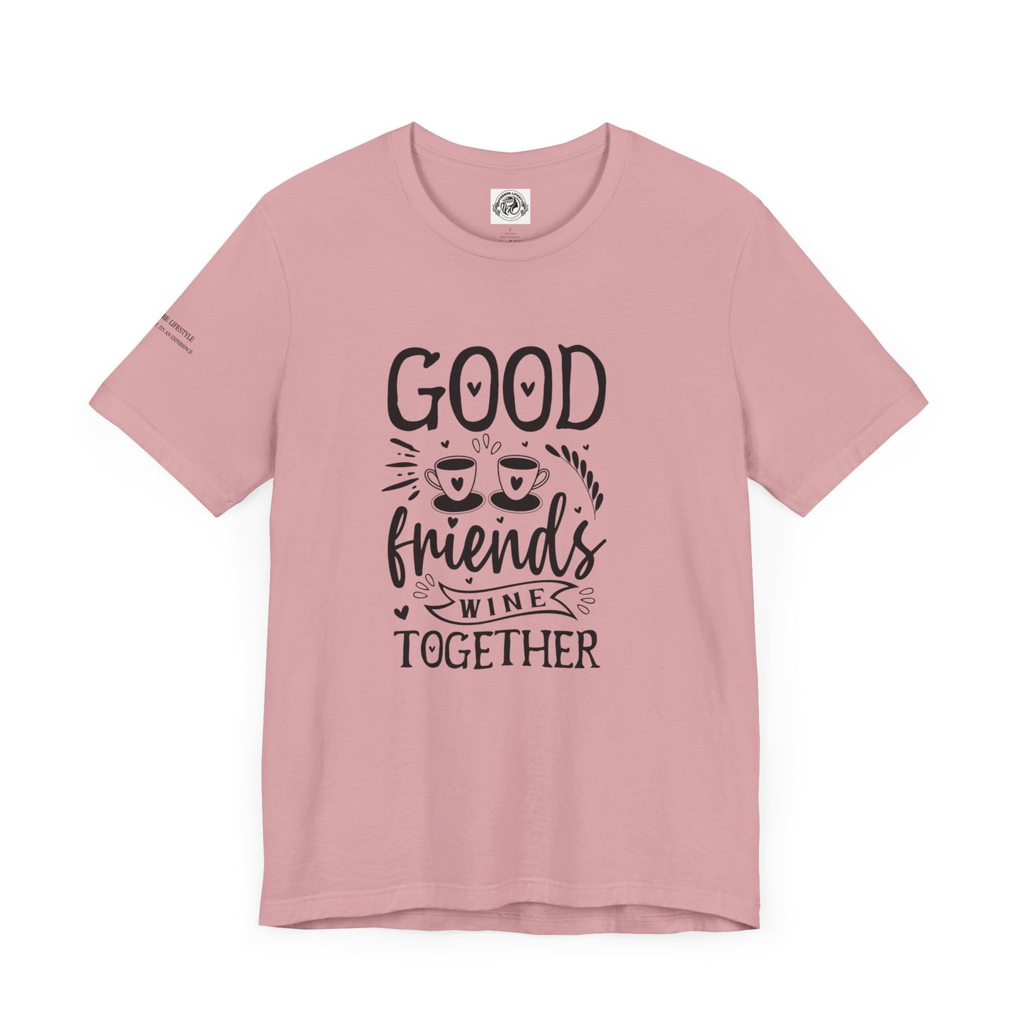 Fitness T-Shirt -Good Friends Workout Shirt