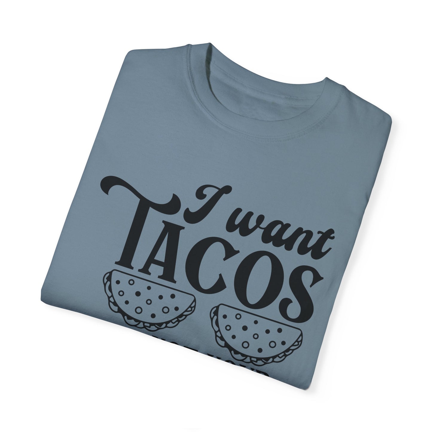 Want Tacos Fitness Workout T-shirt