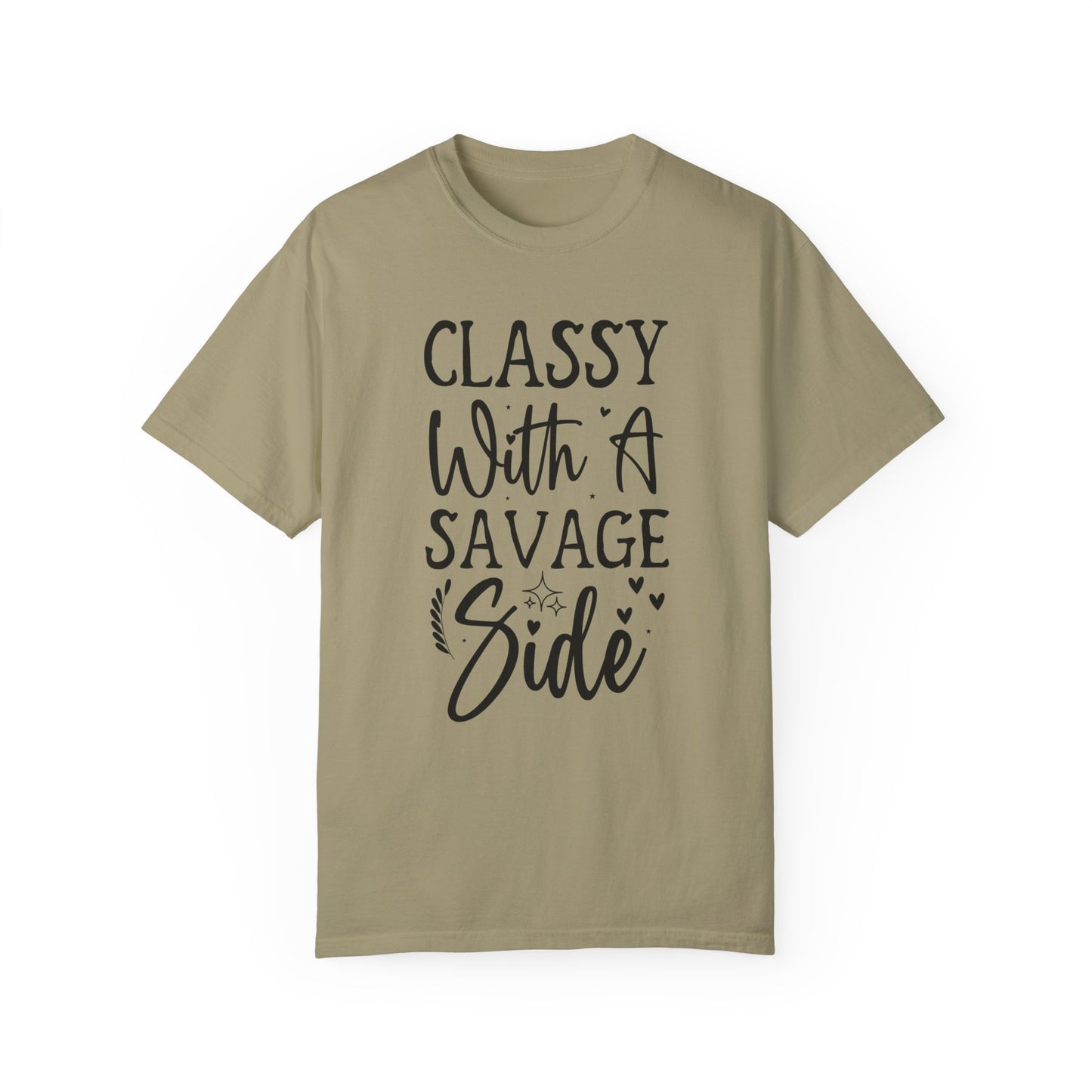 Class With Savage Side Athleisure T-shirt