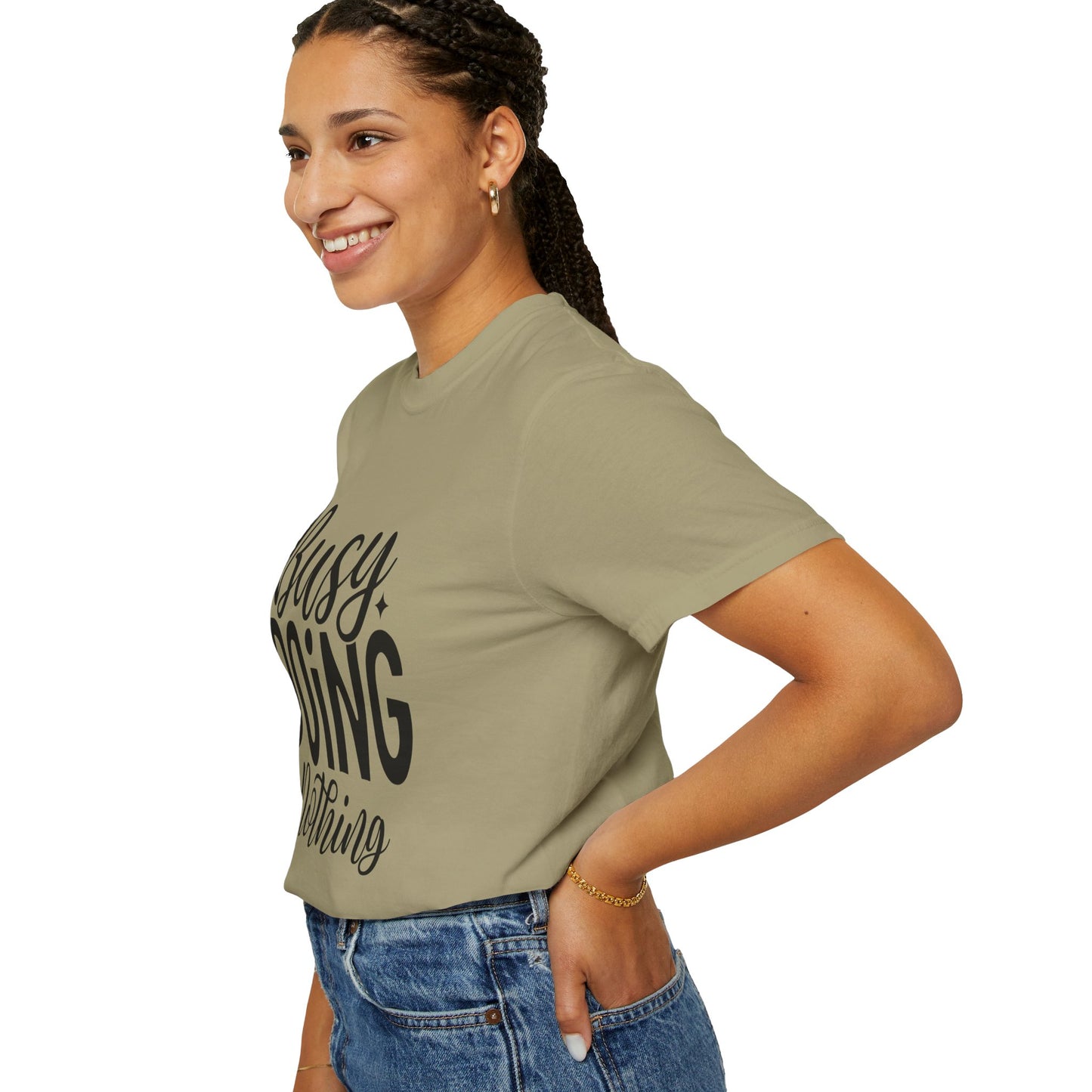 Busy Doing Nothing Fitness T-shirt