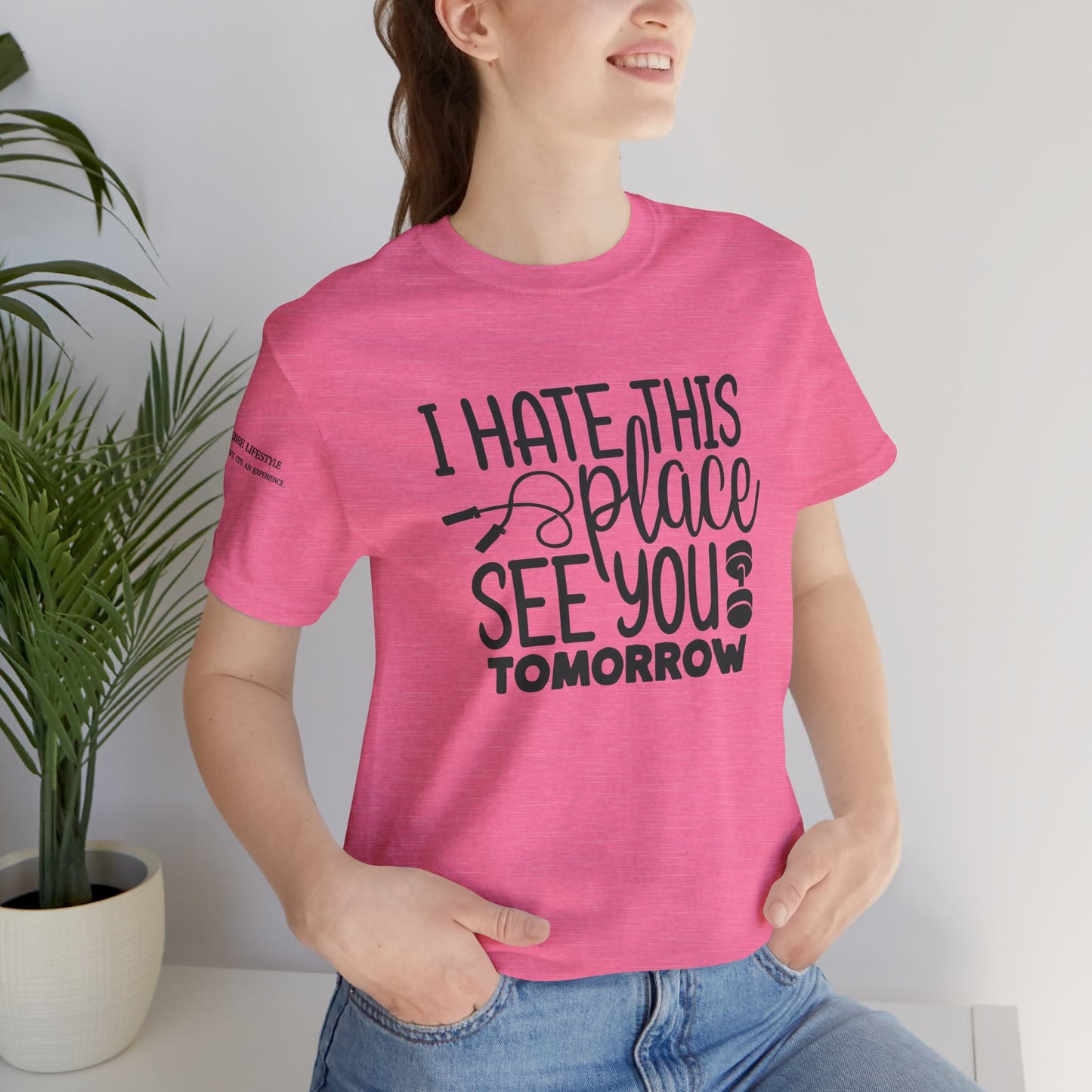 I hate This Unisex Jersey Short Sleeve Tee