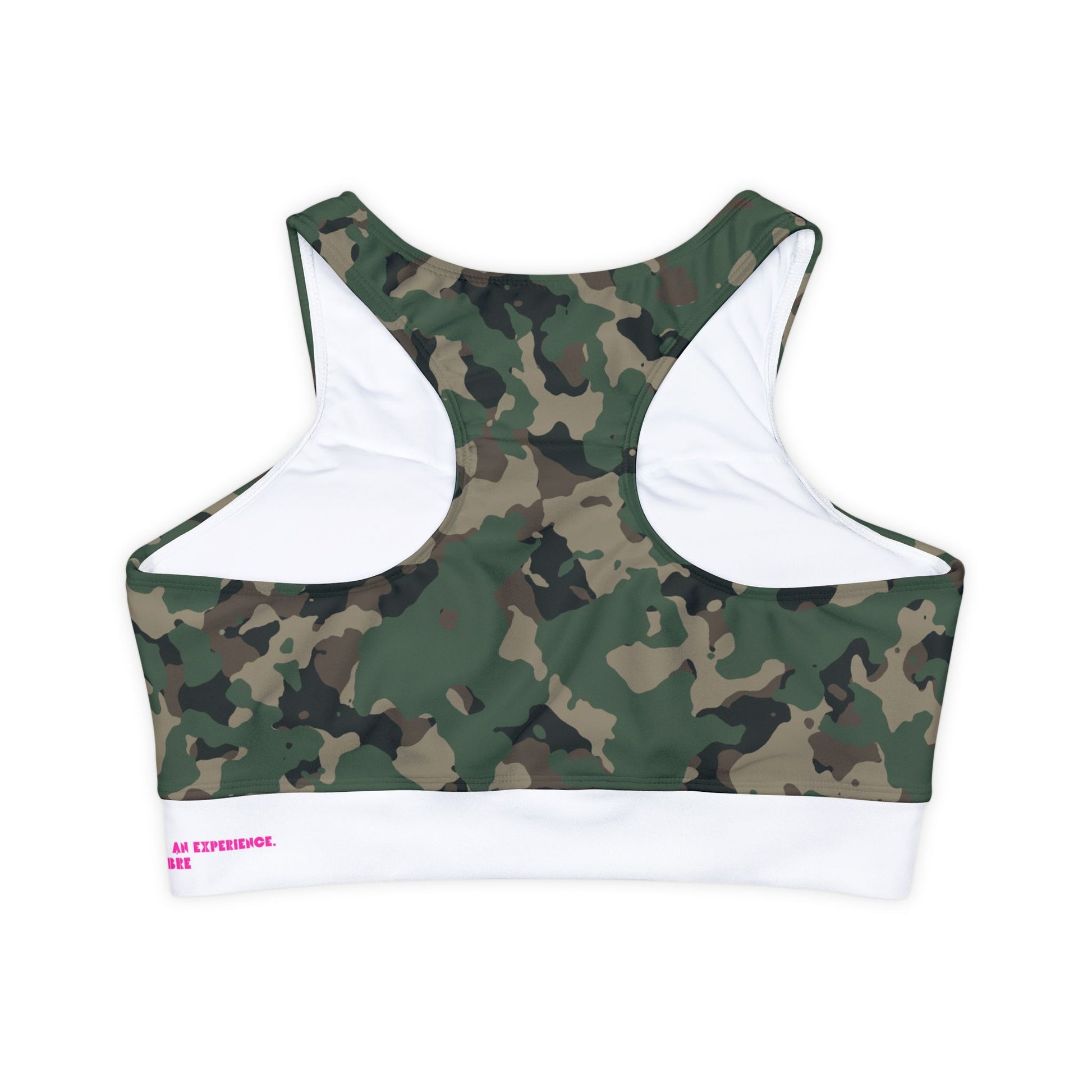 Camouflage Sports Bra - COFFEEBRE