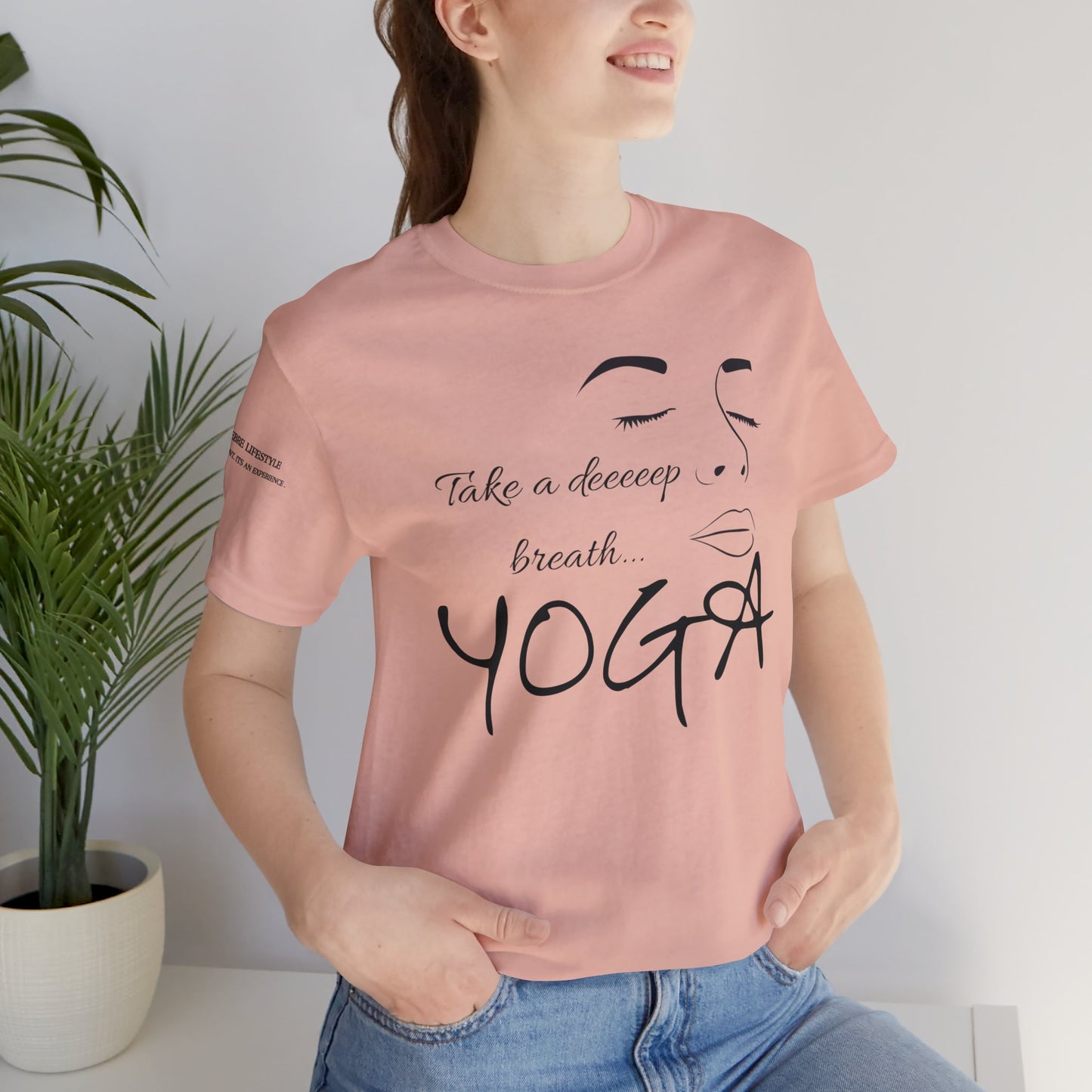 Take Deep Breath Yoga Workout T-Shirt