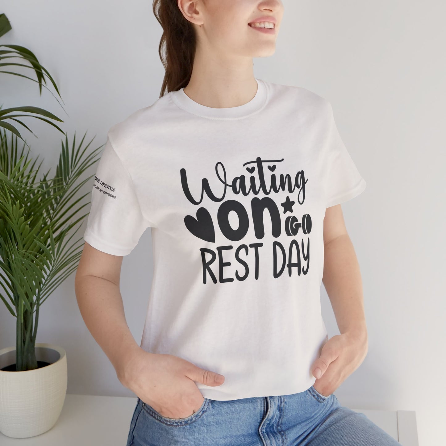 Rest Day Fitness Workout T-Shirt