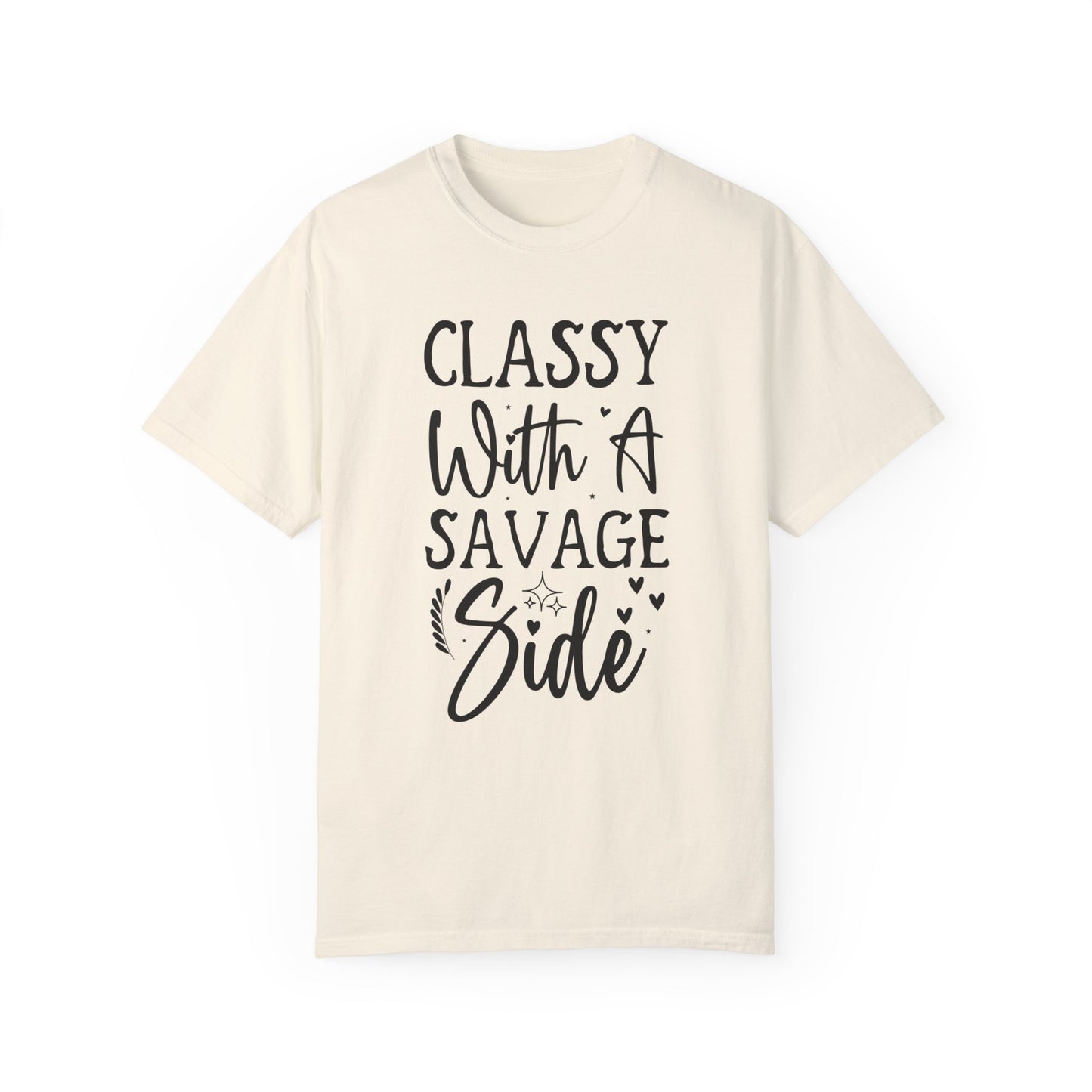 Class With Savage Side Athleisure T-shirt