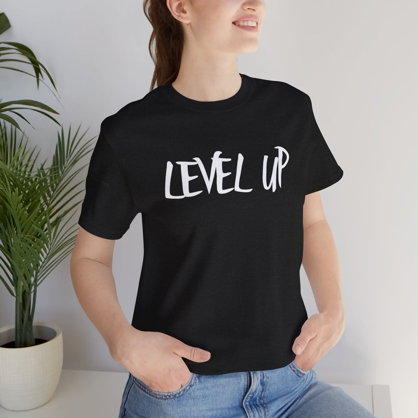 Fitness T-Shirt -  Level Up Workout Shirt