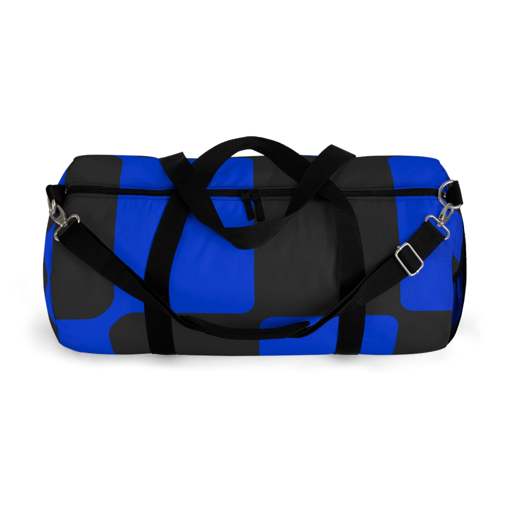 Blue Checkered Duffel Bag - COFFEEBRE