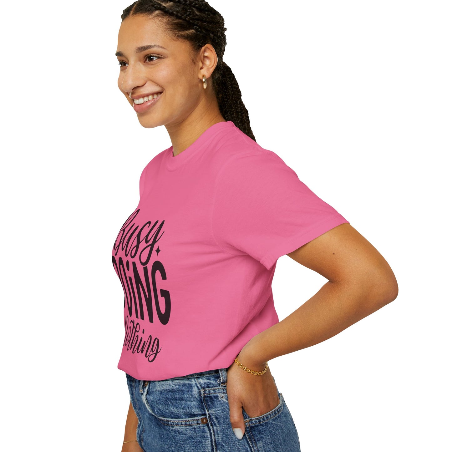 Busy Doing Nothing Fitness T-shirt